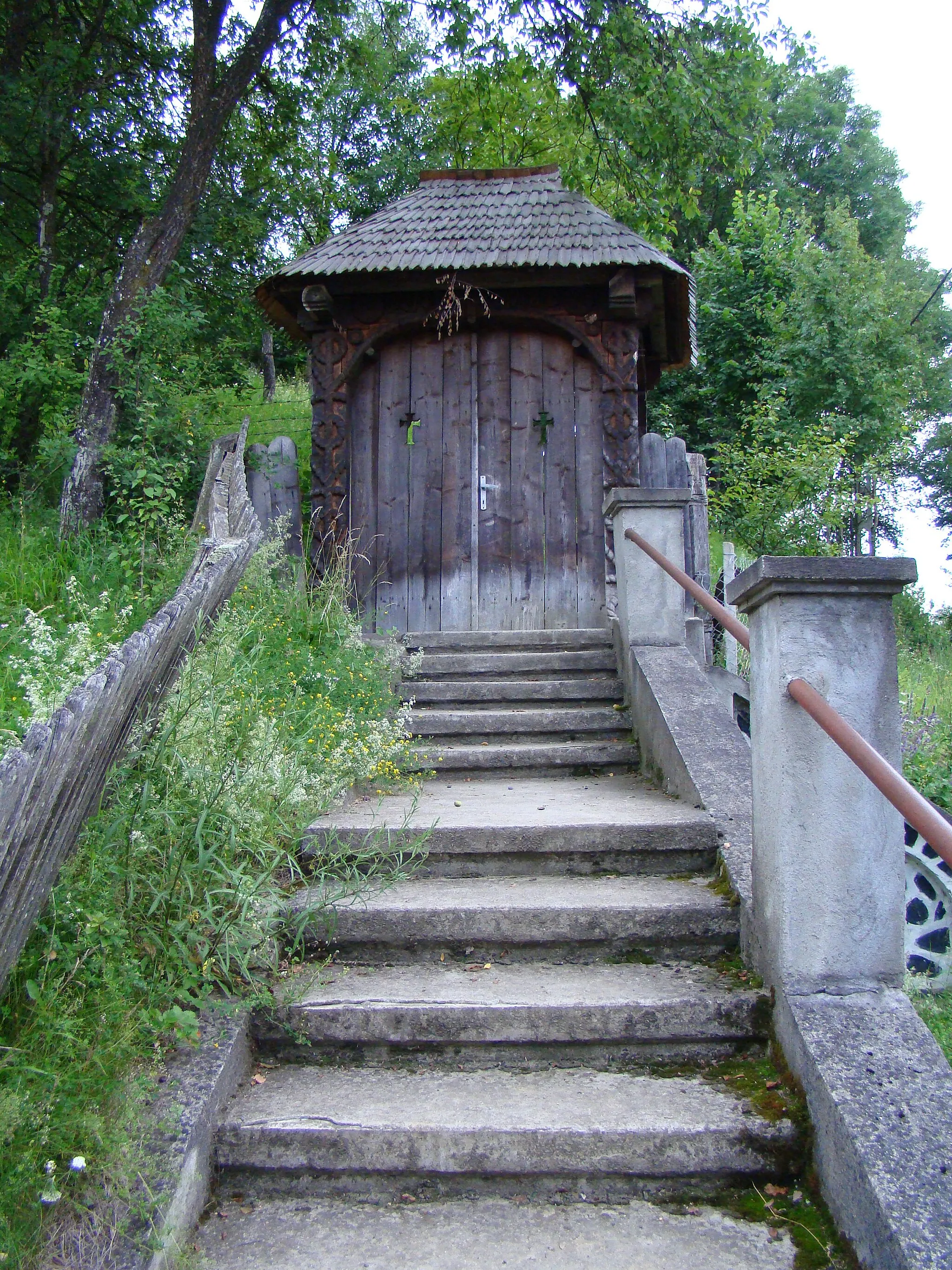 Photo showing: Biserica de lemn din Ferești