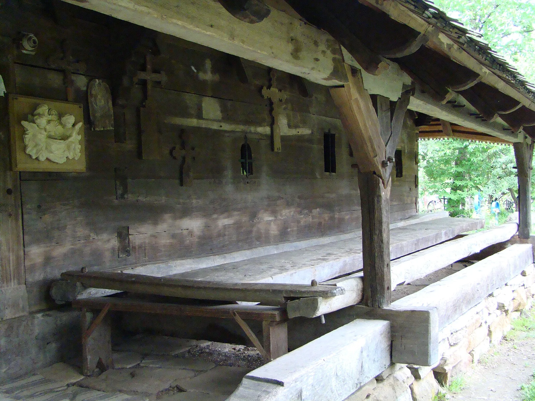 Photo showing: Wooden church in Lăpuş, Maramureş