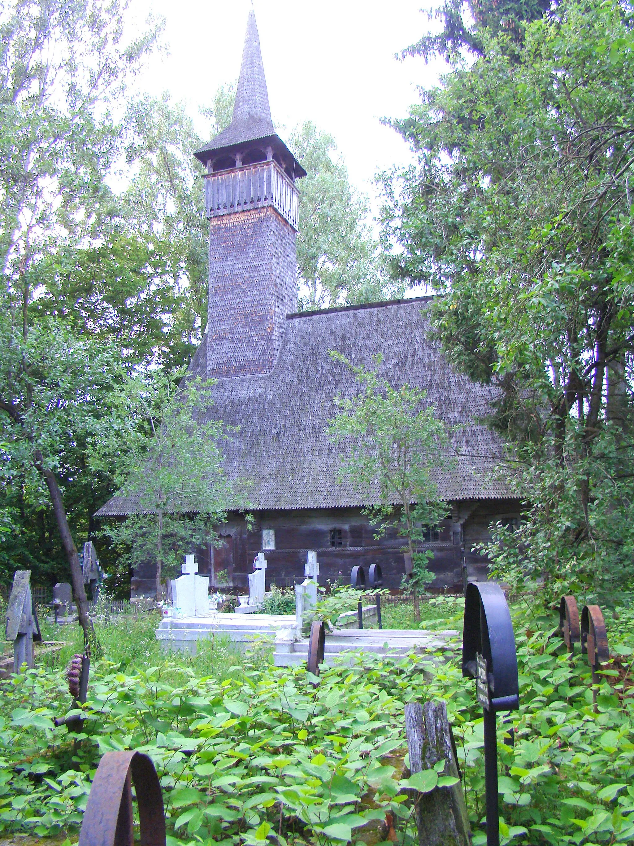 Photo showing: Biserica de lemn din Săcălășeni