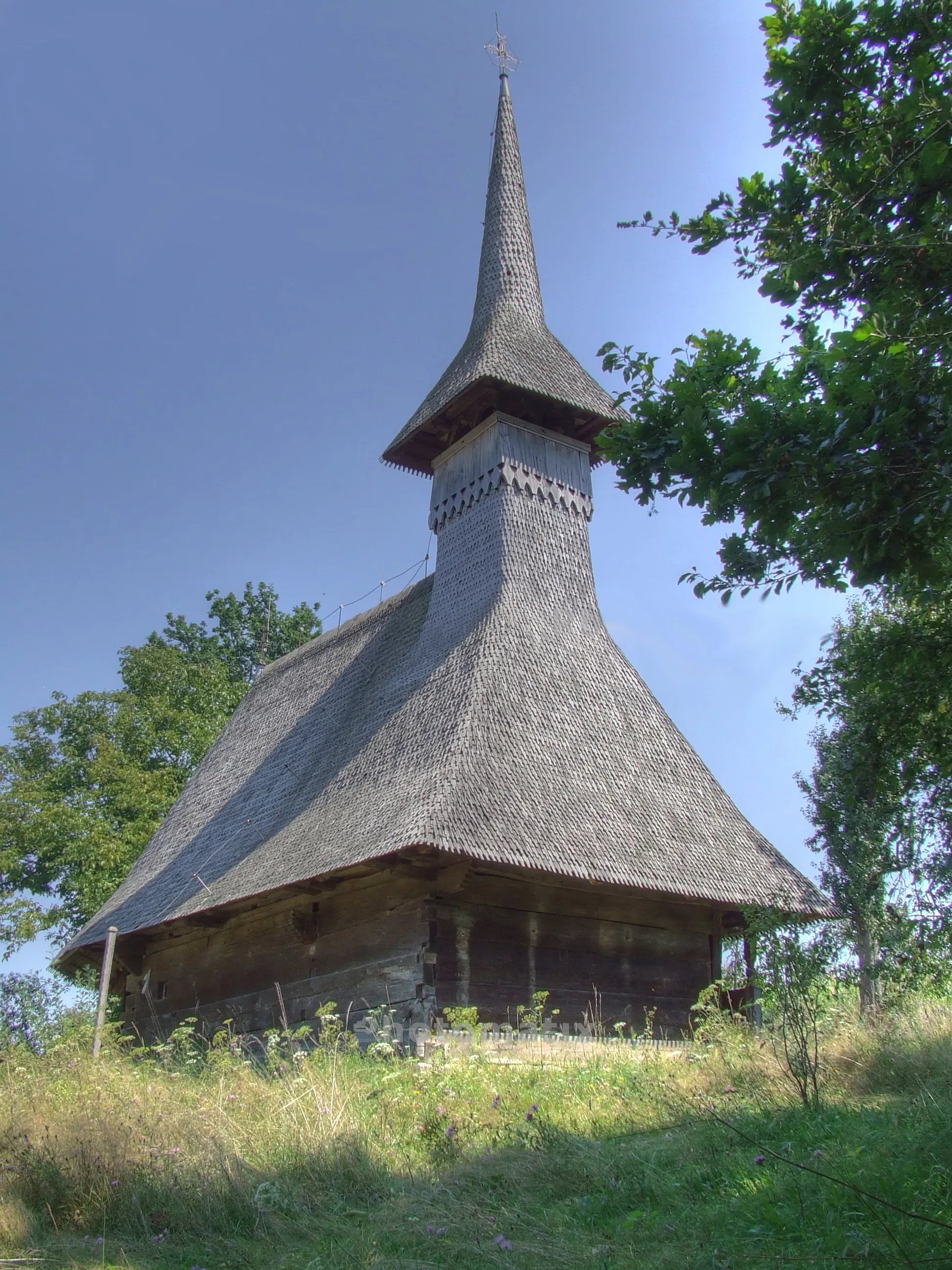 Photo showing: Biserica de lemn din Arduzel, judeţul Maramureş.