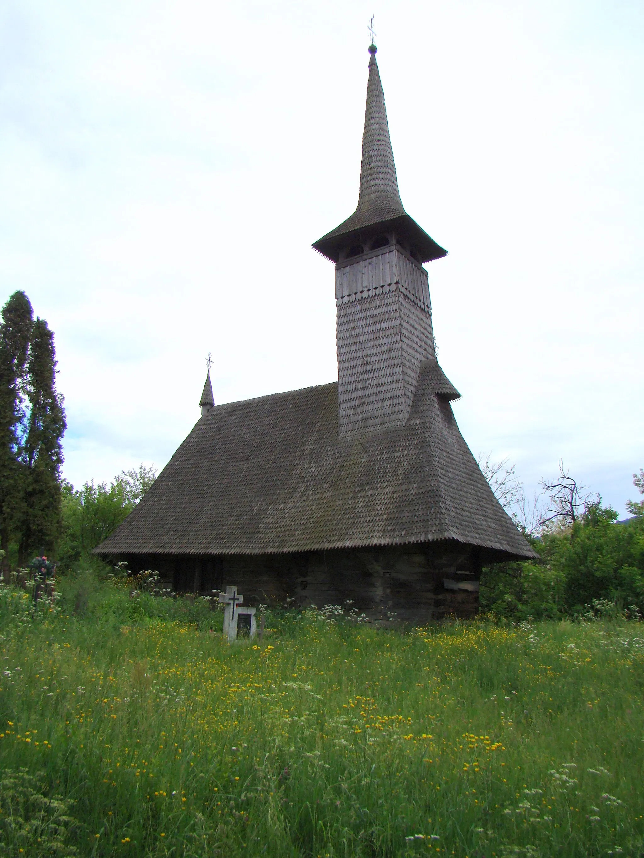 Photo showing: Biserica de lemn din Vima Mică