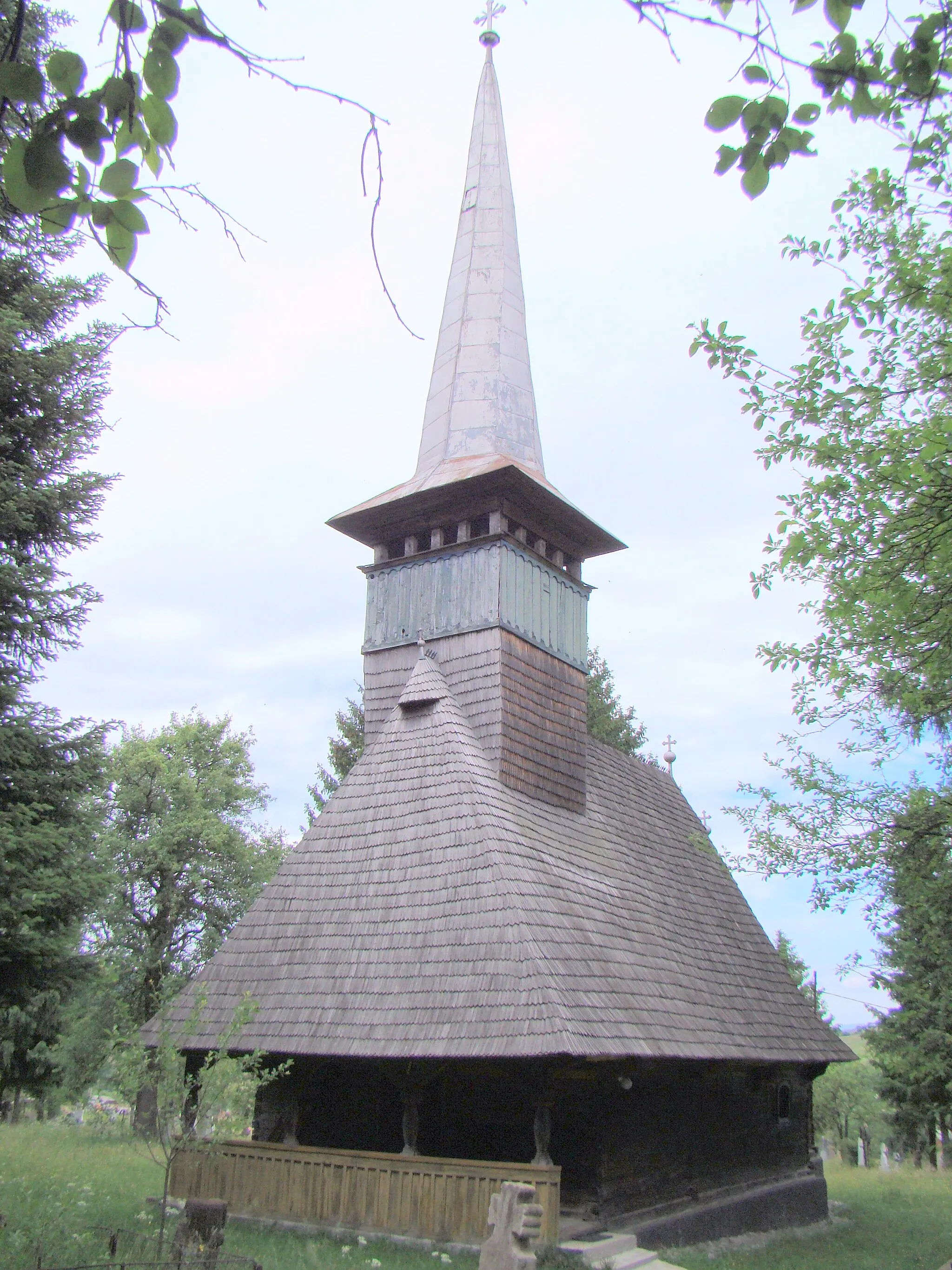 Photo showing: Biserica de lemn din Peteritea