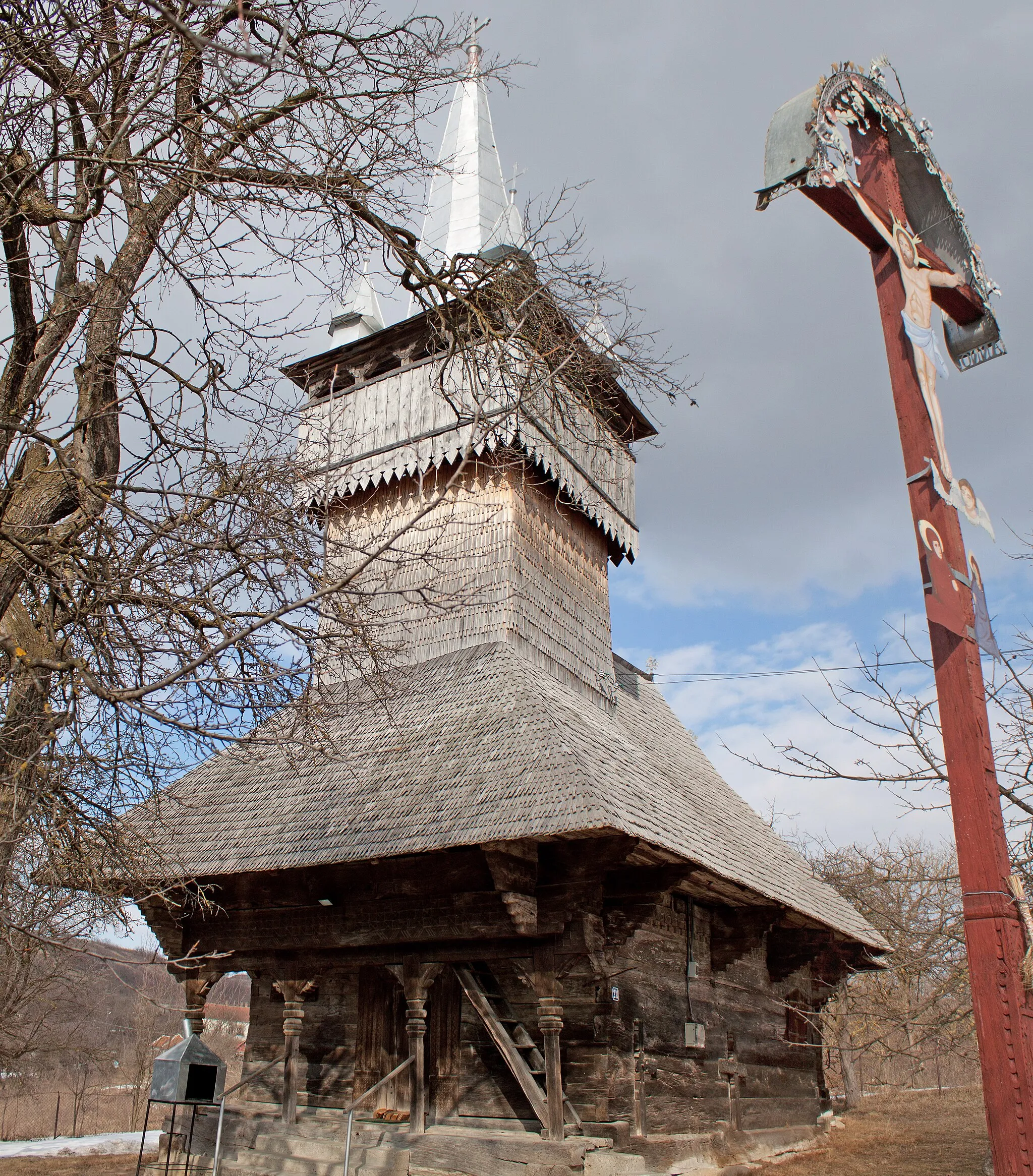 Photo showing: Biserica de lemn din Ulciug, județul Sălaj.