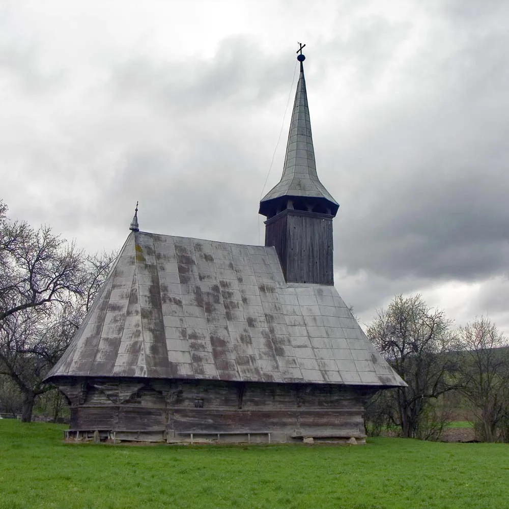 Photo showing: Biserica de lemn din Bălan Josani, dinspre miazănoapte.