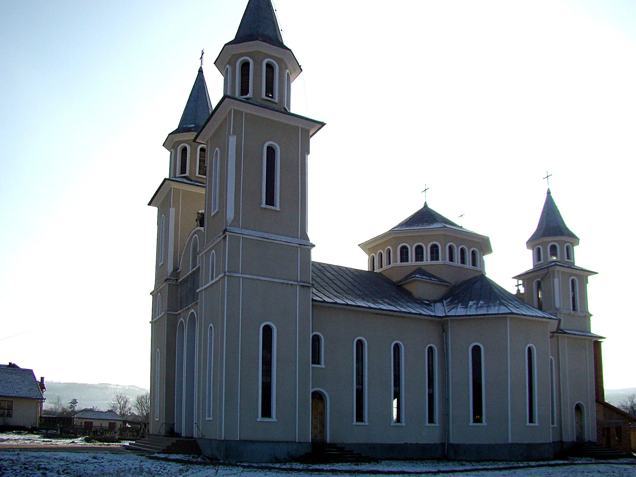 Photo showing: Biserica nouă din Bălan