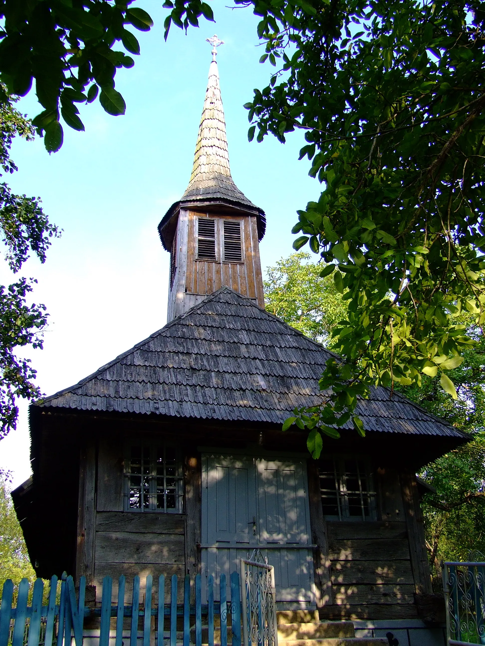 Photo showing: Magyarbaksa Szent Mihály és Gábriel arkangyalok görögkatolikus fatemploma