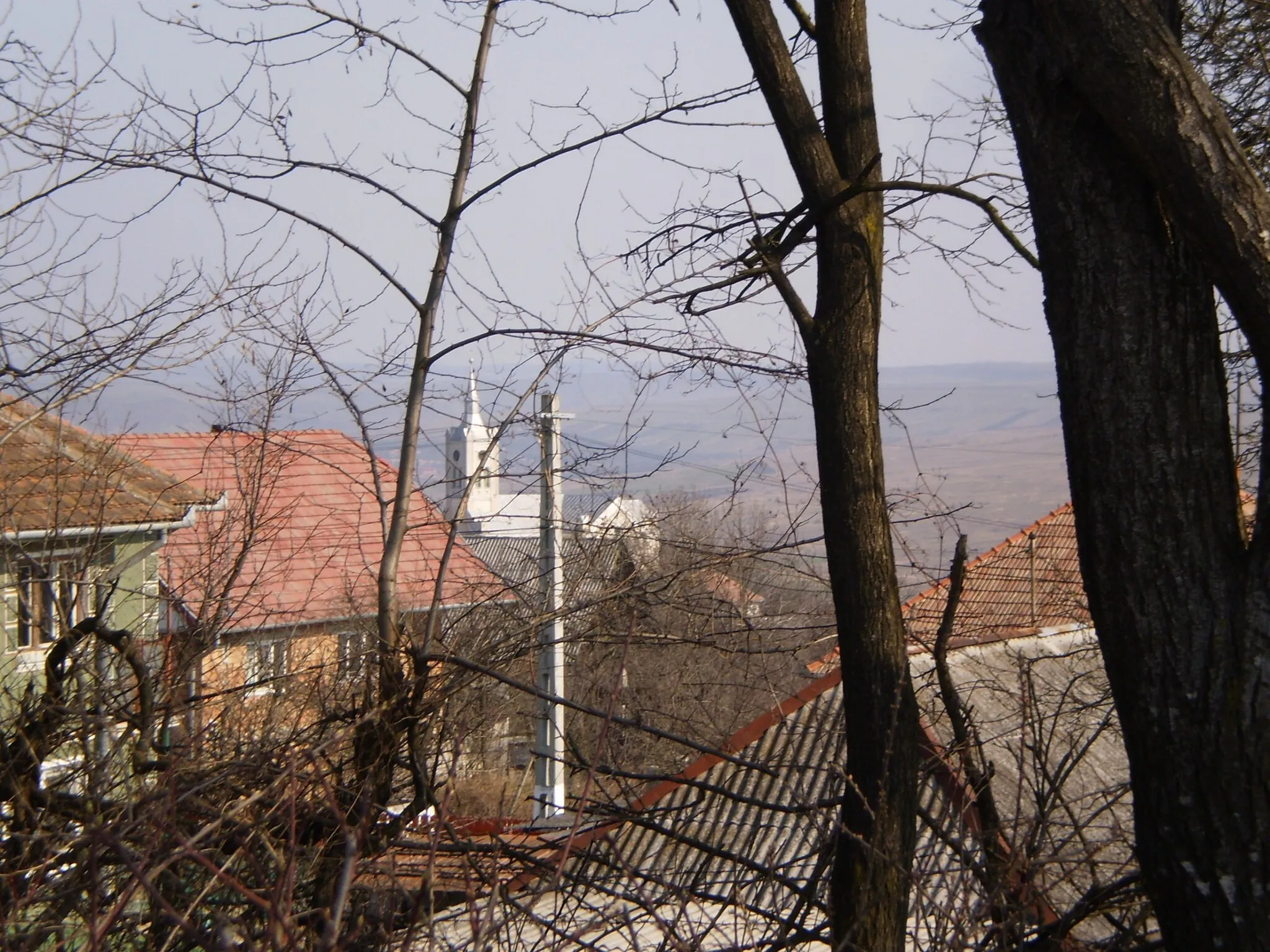 Photo showing: Vedere spre Biserica Reformată din Dioșod, județul Salaj