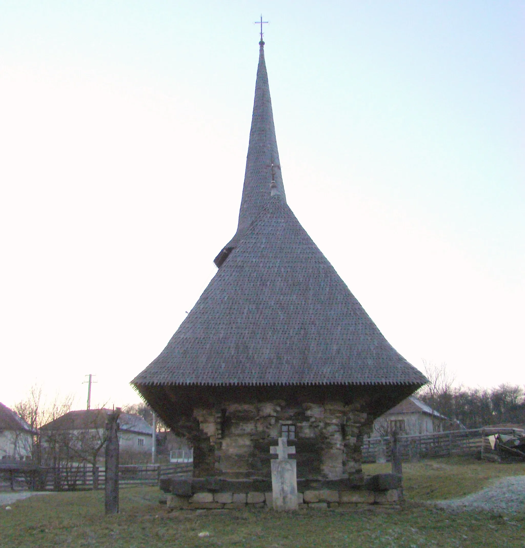 Photo showing: Biserica de lemn din Baica