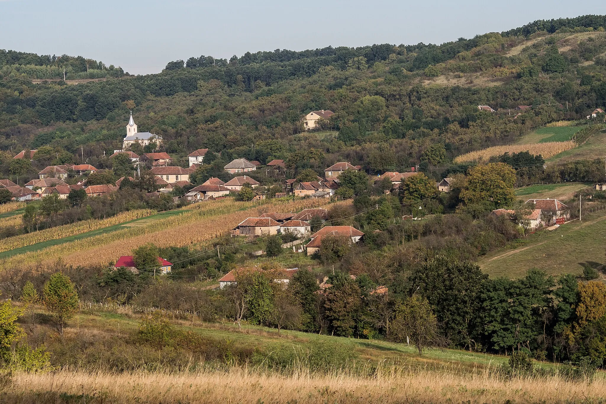 Photo showing: Mălădia, vazuta de la Sud