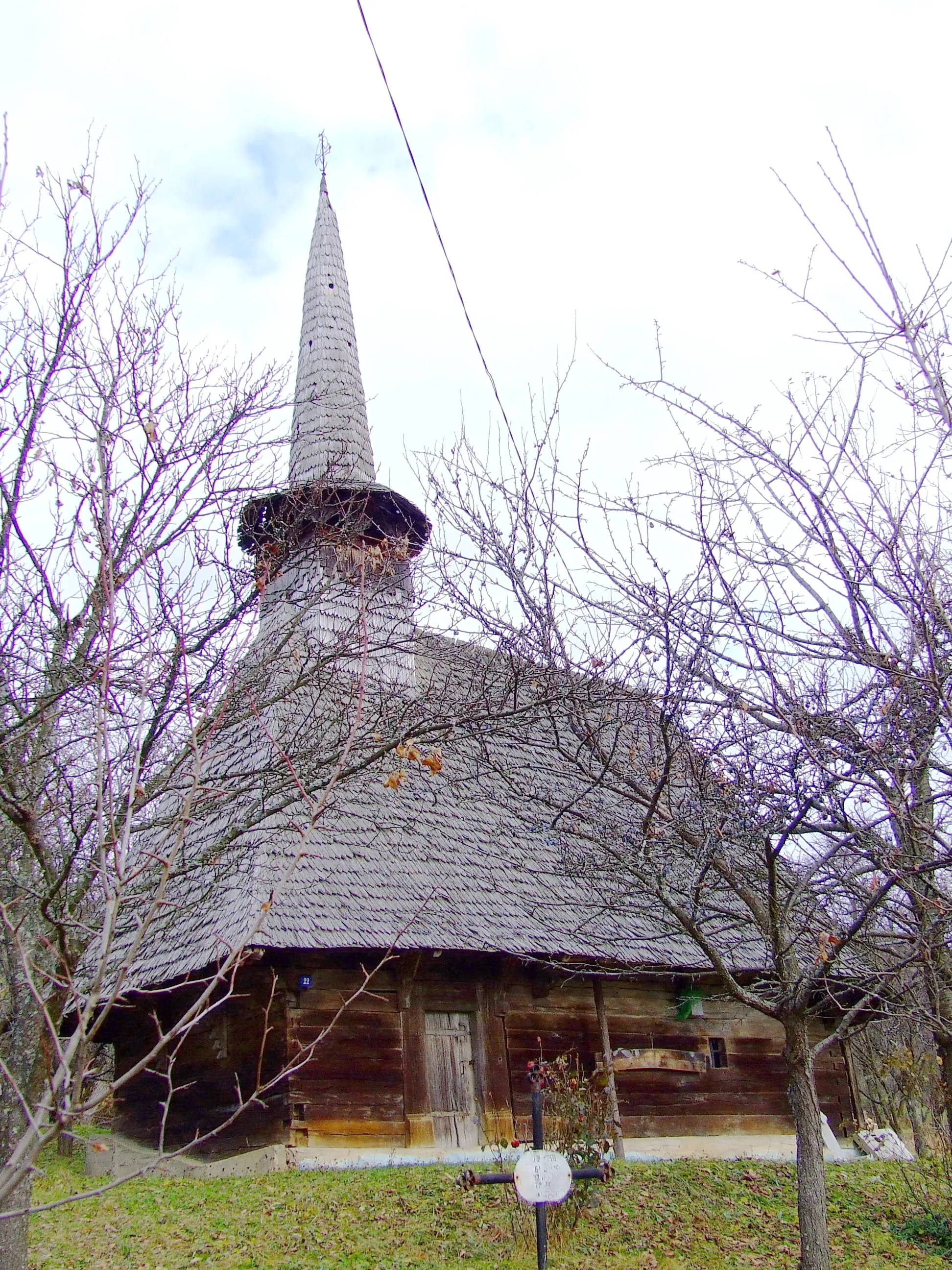 Photo showing: Biserica de lemn din Măgura, judeţul Sălaj.