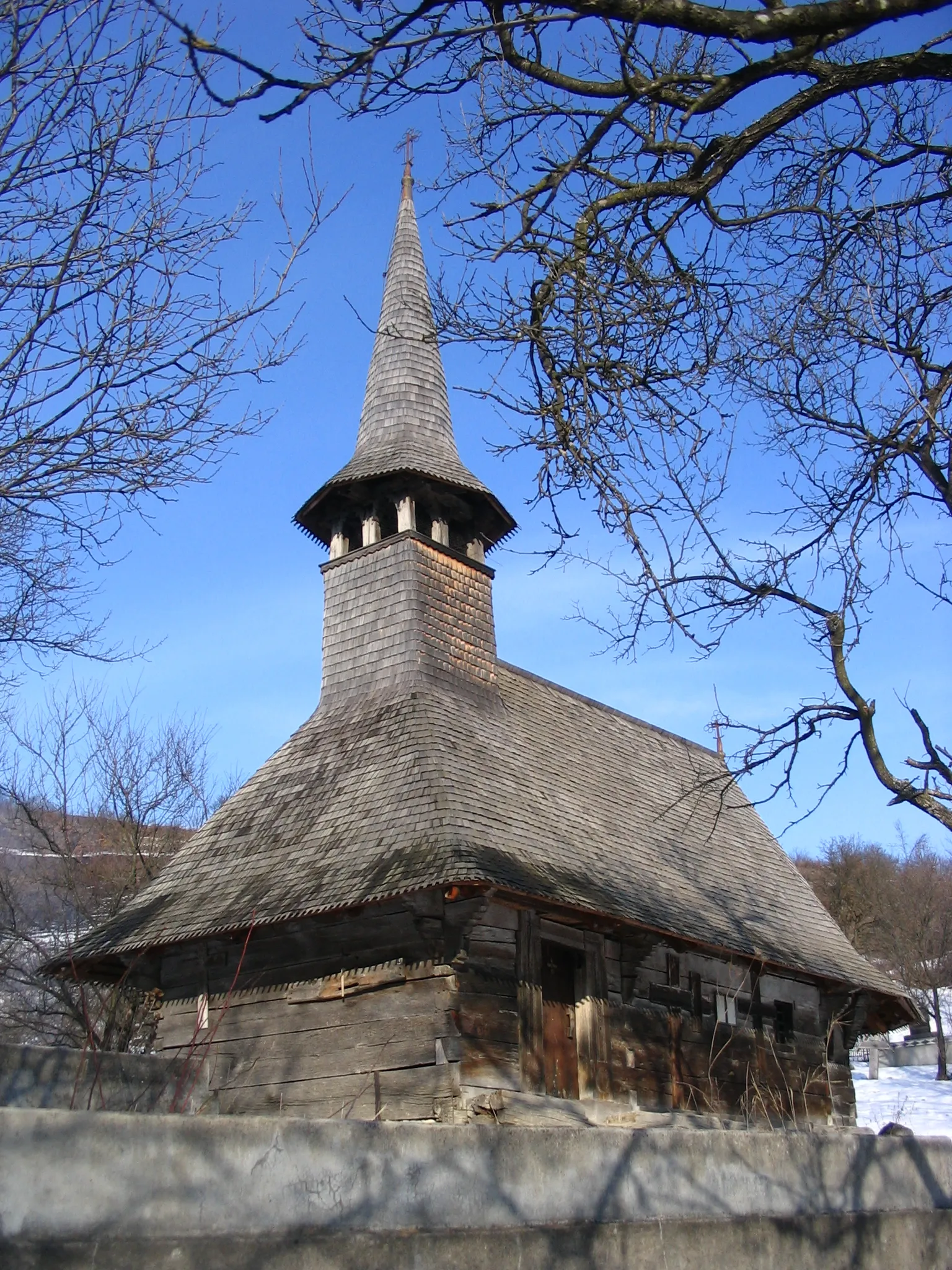 Photo showing: Biserica de lemn din Ciumărna, judeţul Sălaj.