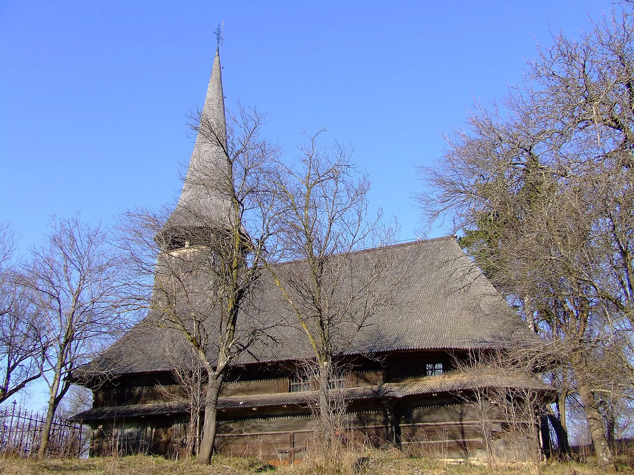 Photo showing: Biserica de lemn din Domnin