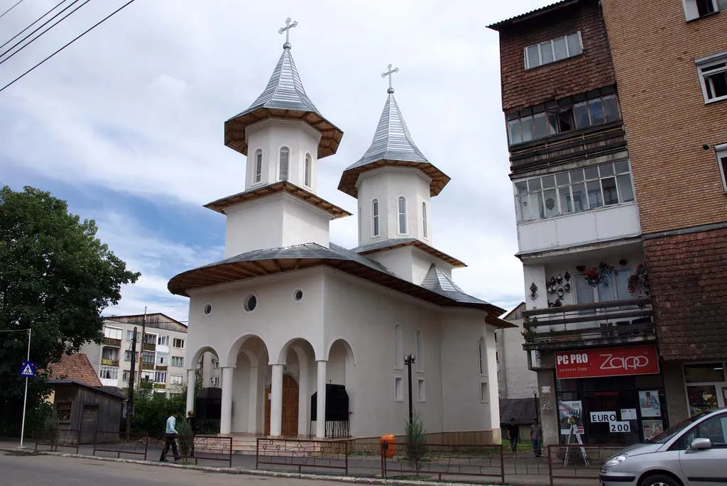 Photo showing: Church in Năsăud