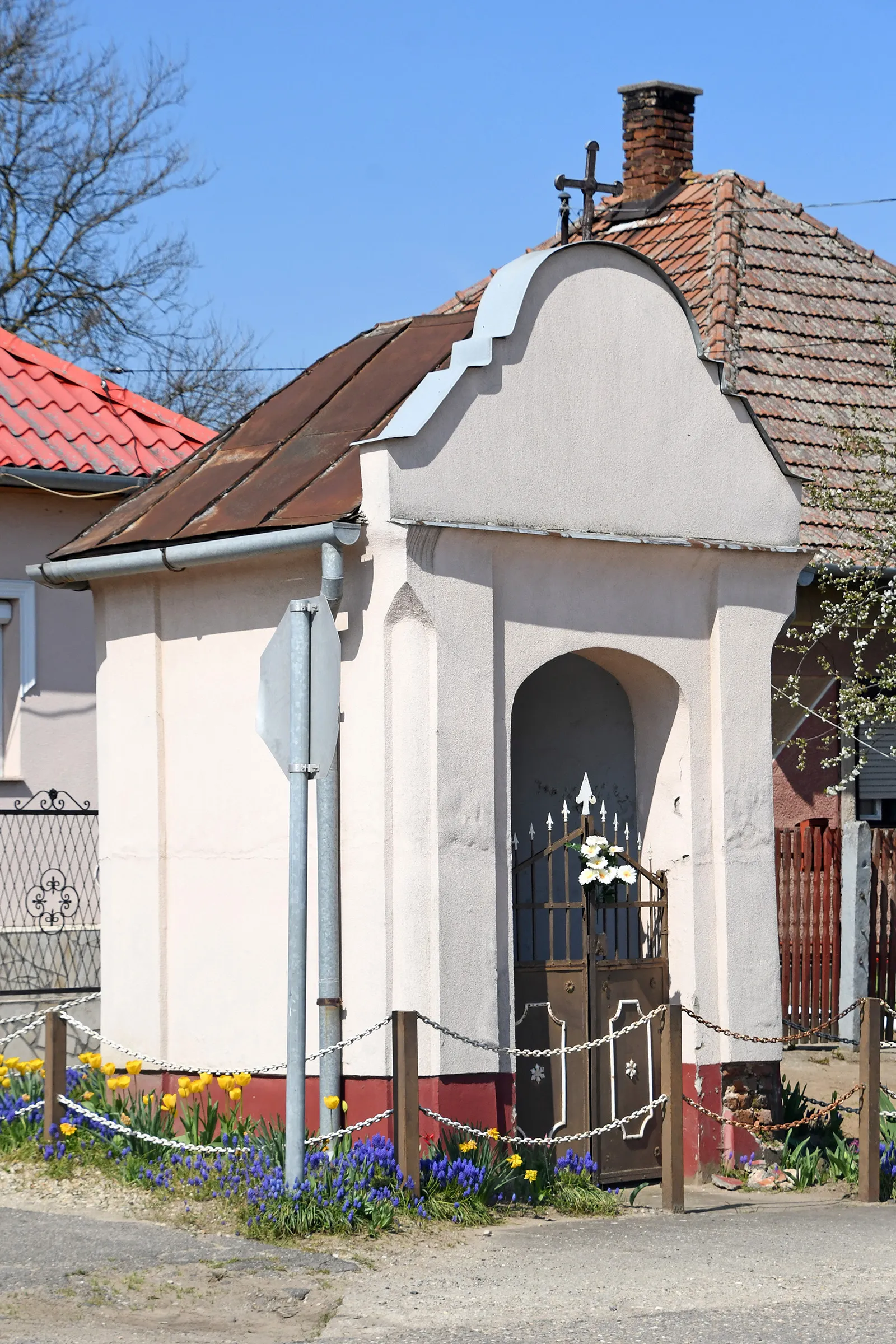 Photo showing: Statue of Saint John of Nepomuk in Pócspetri, Hungary