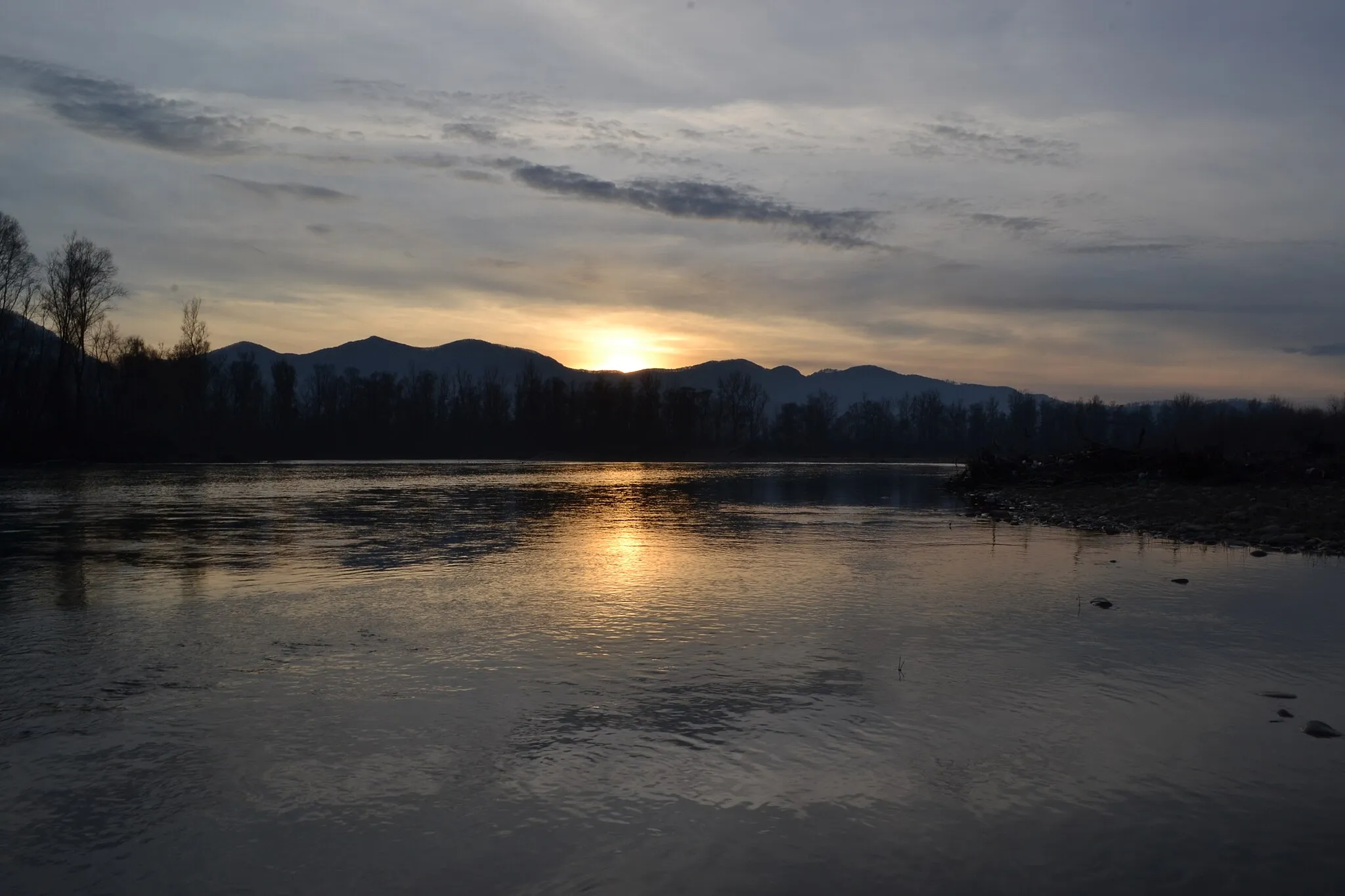 Photo showing: Tusa river near the Bushtyno village