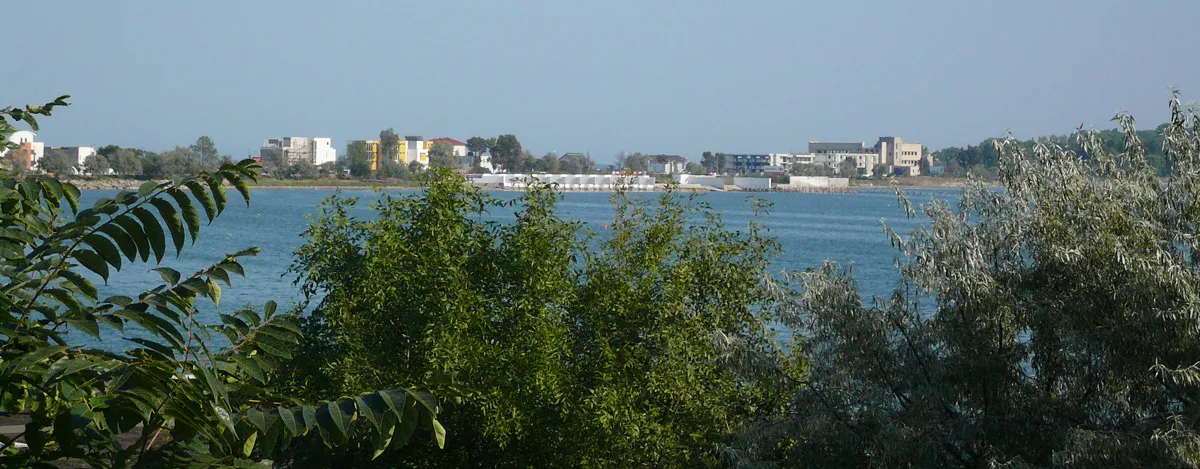 Photo showing: Salt Lake near Eforie Nord, Romania.