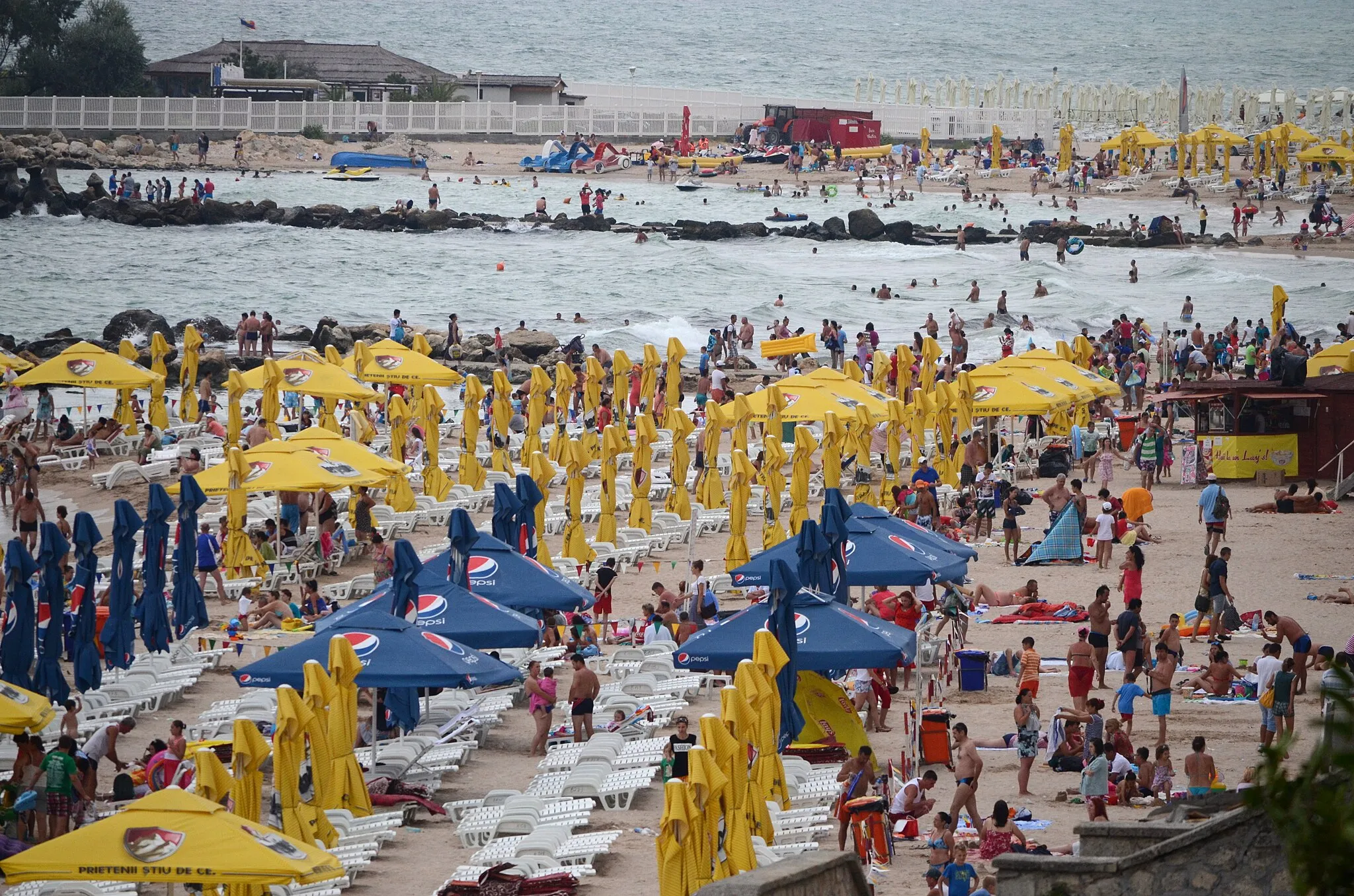 Photo showing: Eforie Nord Beach