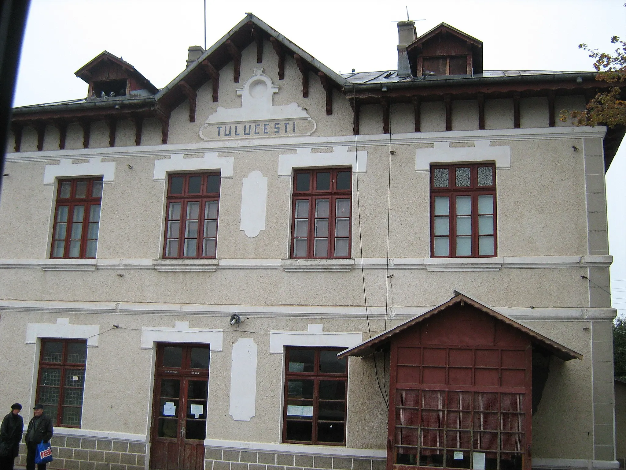 Photo showing: Tulucesti, Galati, Romania - the train station