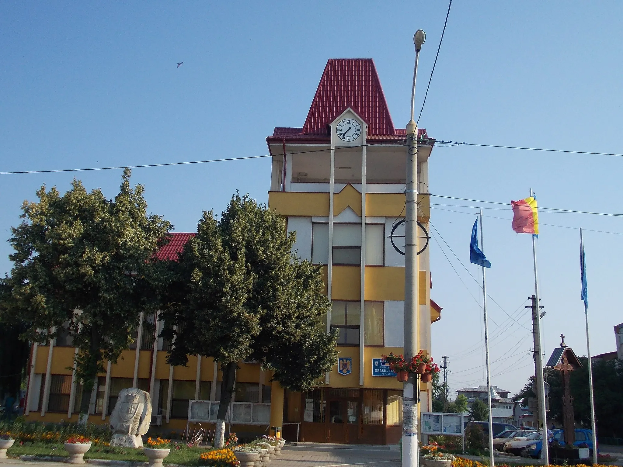 Photo showing: Primăria oraşului Ianca,Brăila