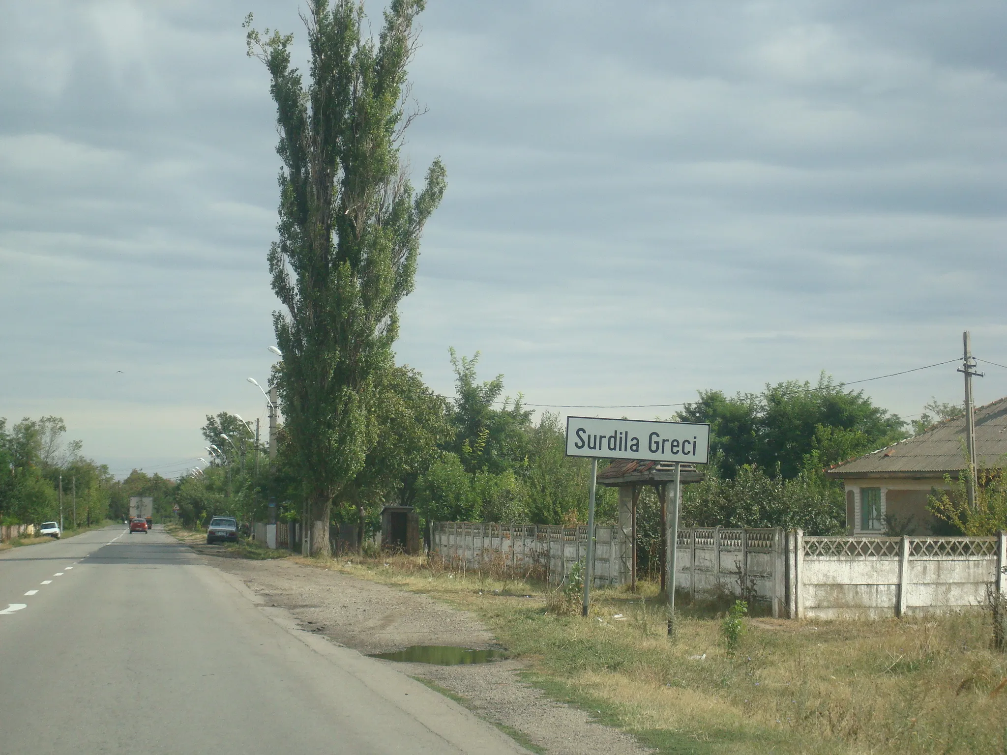 Photo showing: Vesnice Surdila Greci v župě Brǎila, Rumunsko