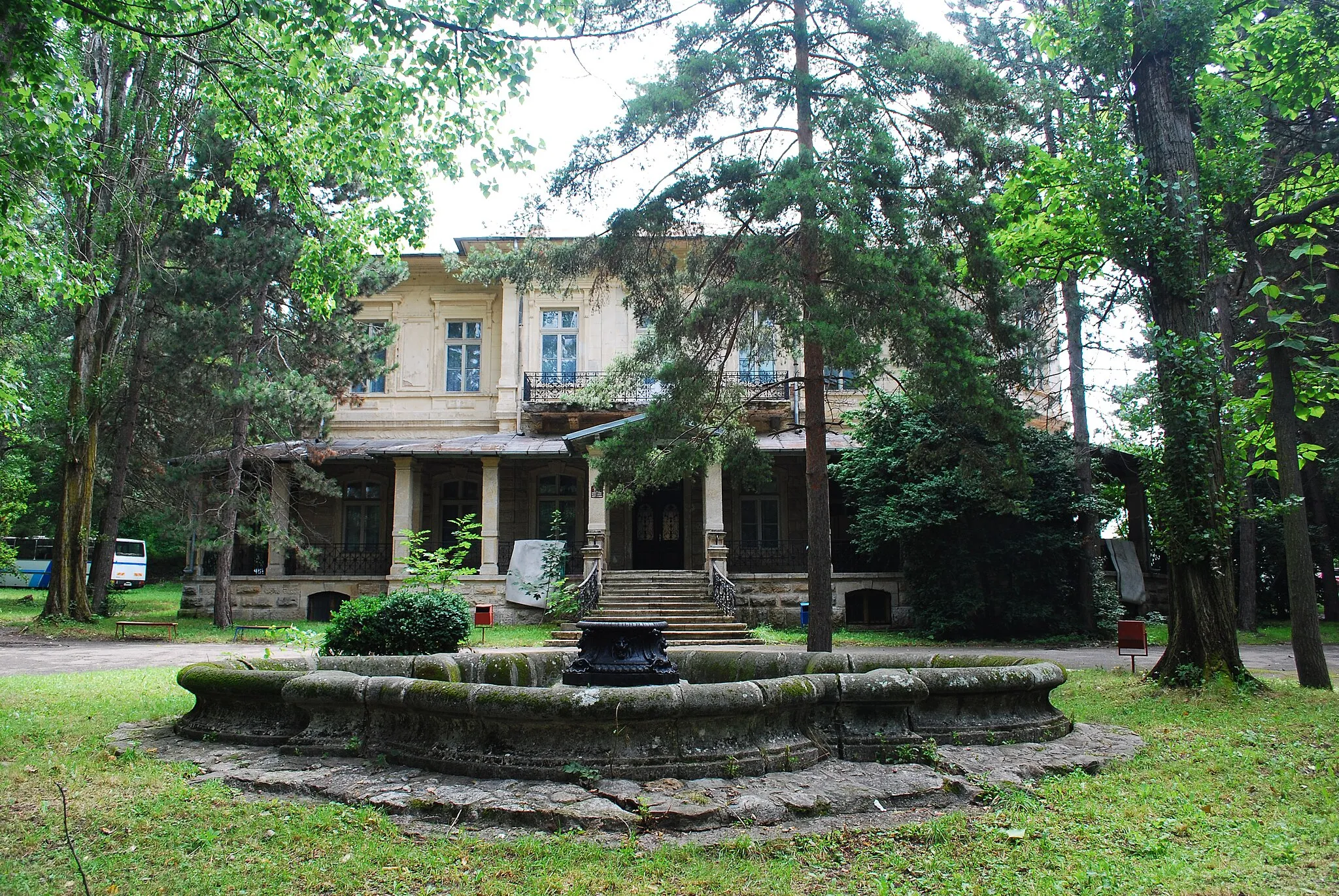 Photo showing: The Monteoru villa in Sărata Monteoru, Buzău County, Romania