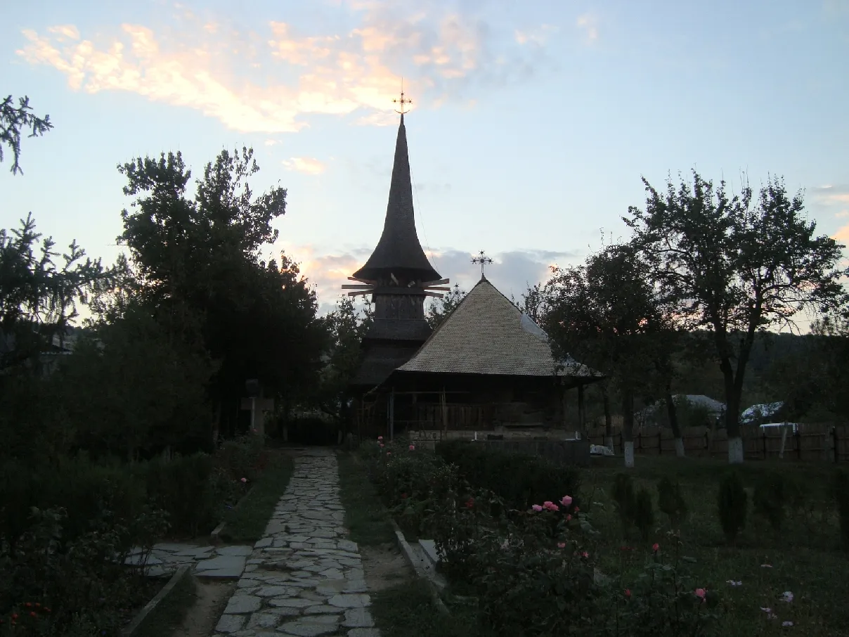 Photo showing: Manastirea Jercalai - Biserica veche