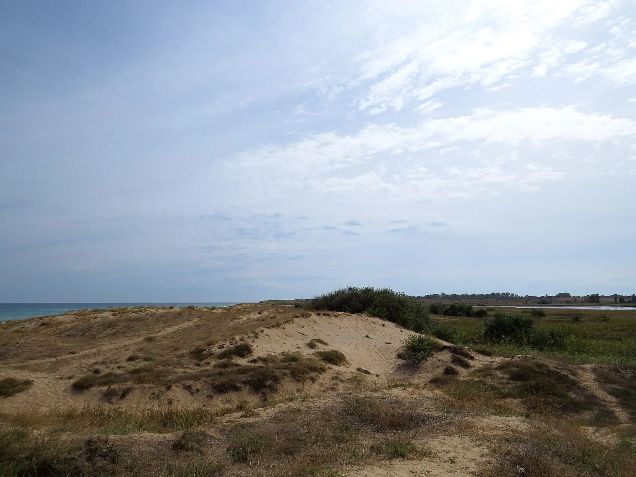 Photo showing: The beach near Shabla (or Shabla Lake, as you wish) is still  quite wild, the way I like it.