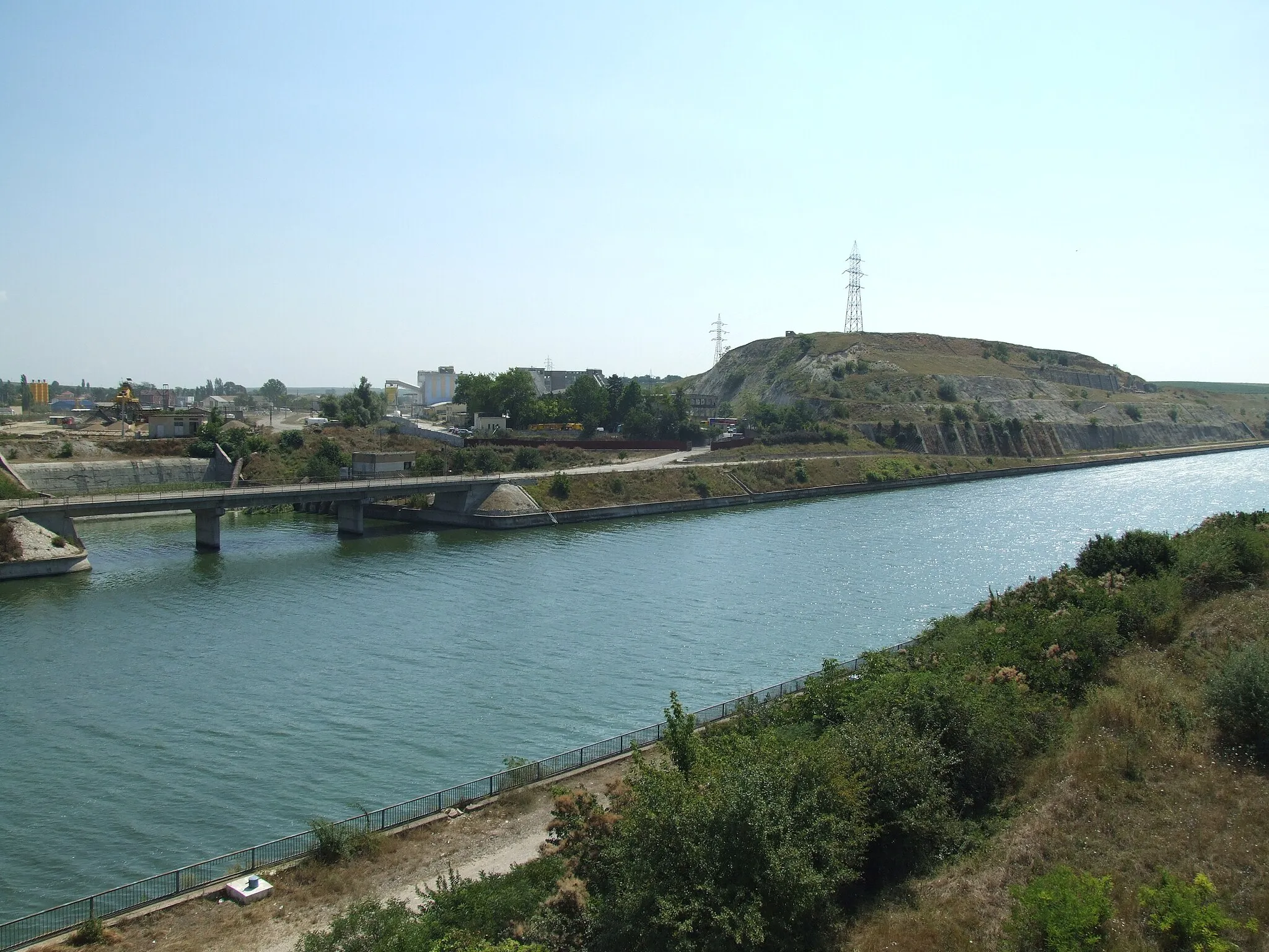 Photo showing: Danube Channel at Murfatlar