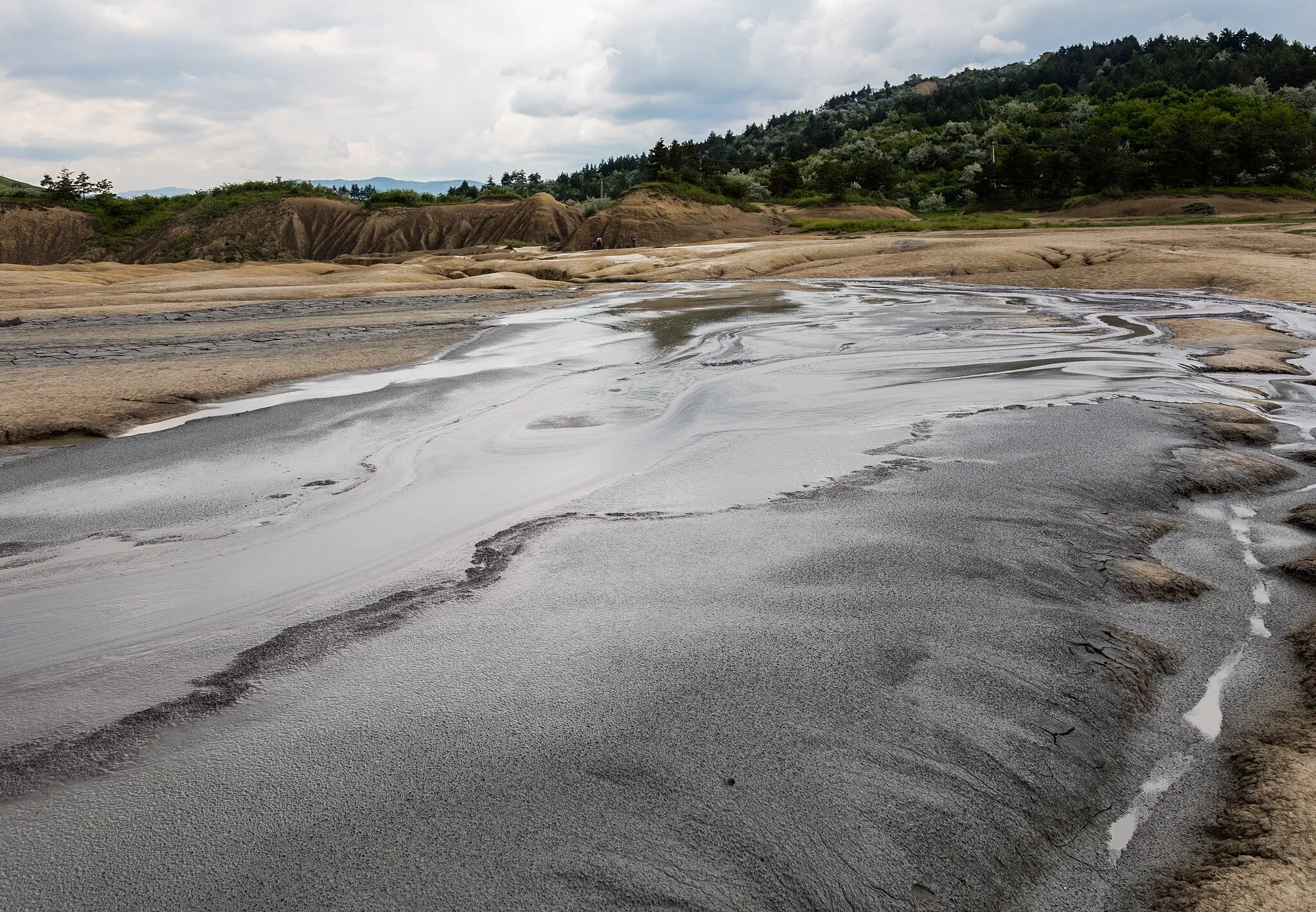 Photo showing: Mud volcanoes, Buzau, Romania