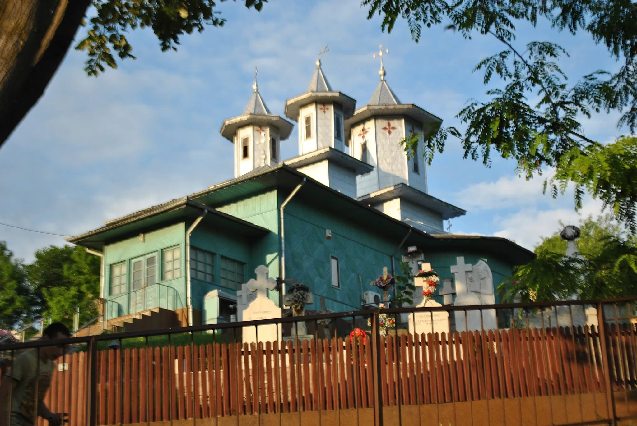 Photo showing: Archangels church in Bălăneşti, Cozieni commune, Buzău County, Romania