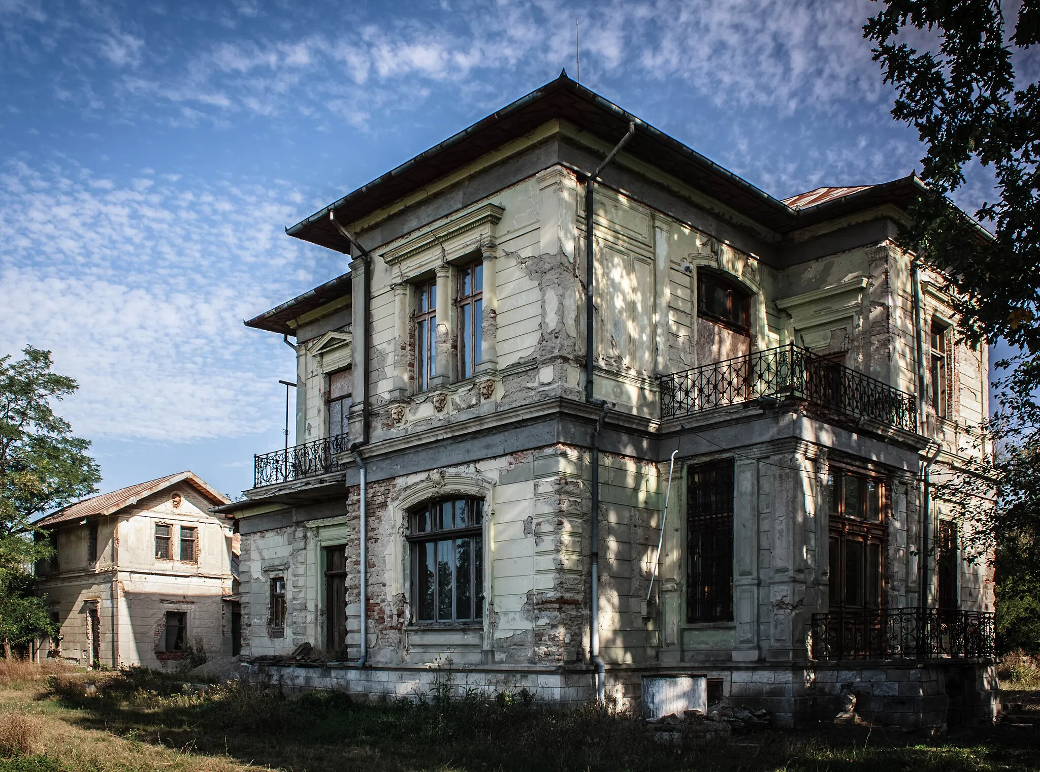 Photo showing: Procopie Casota mansion in Casota, Glodeanu-Siliștea commune, Buzău County, Romania