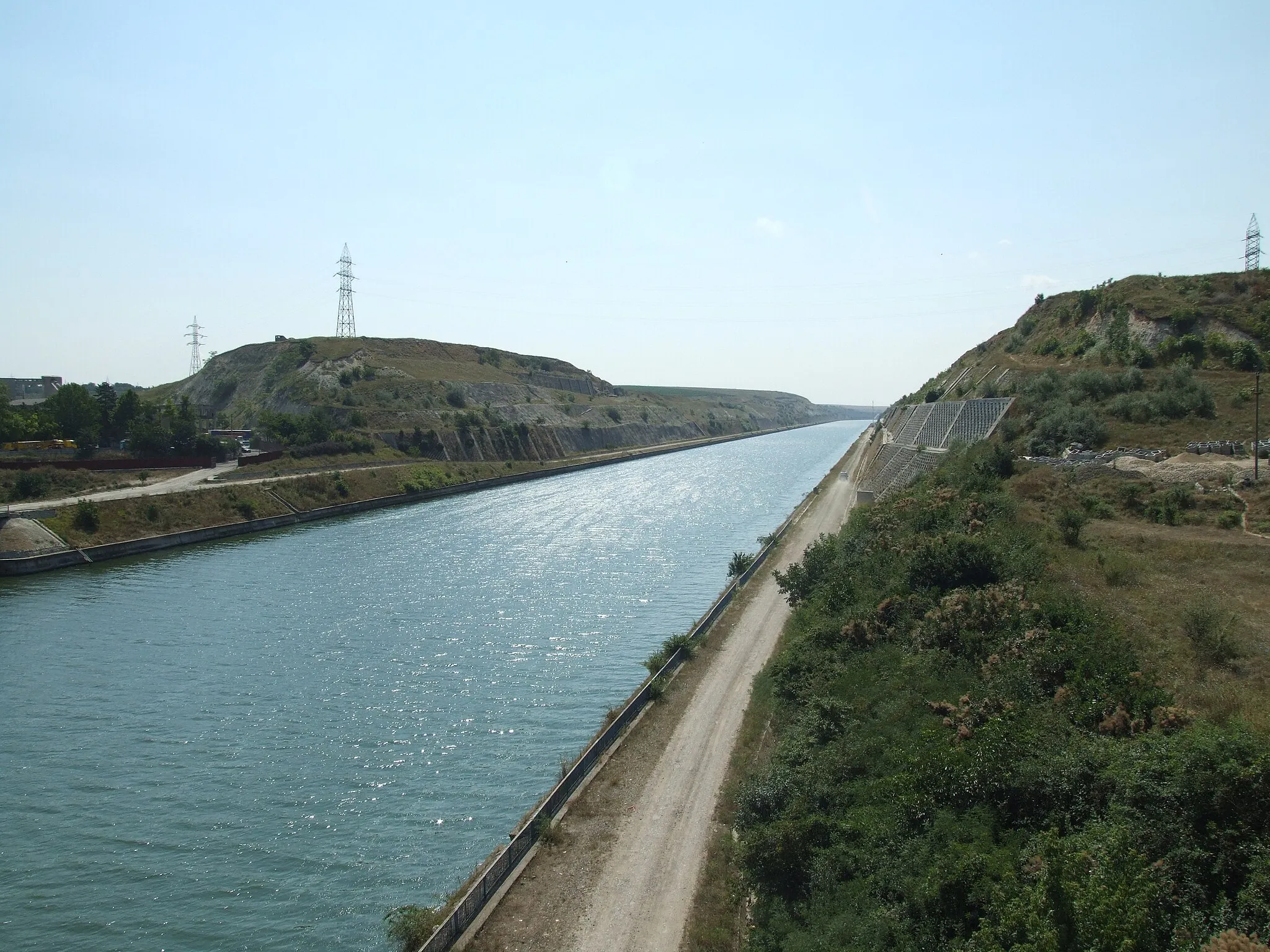 Photo showing: Danube Channel at Murfatlar