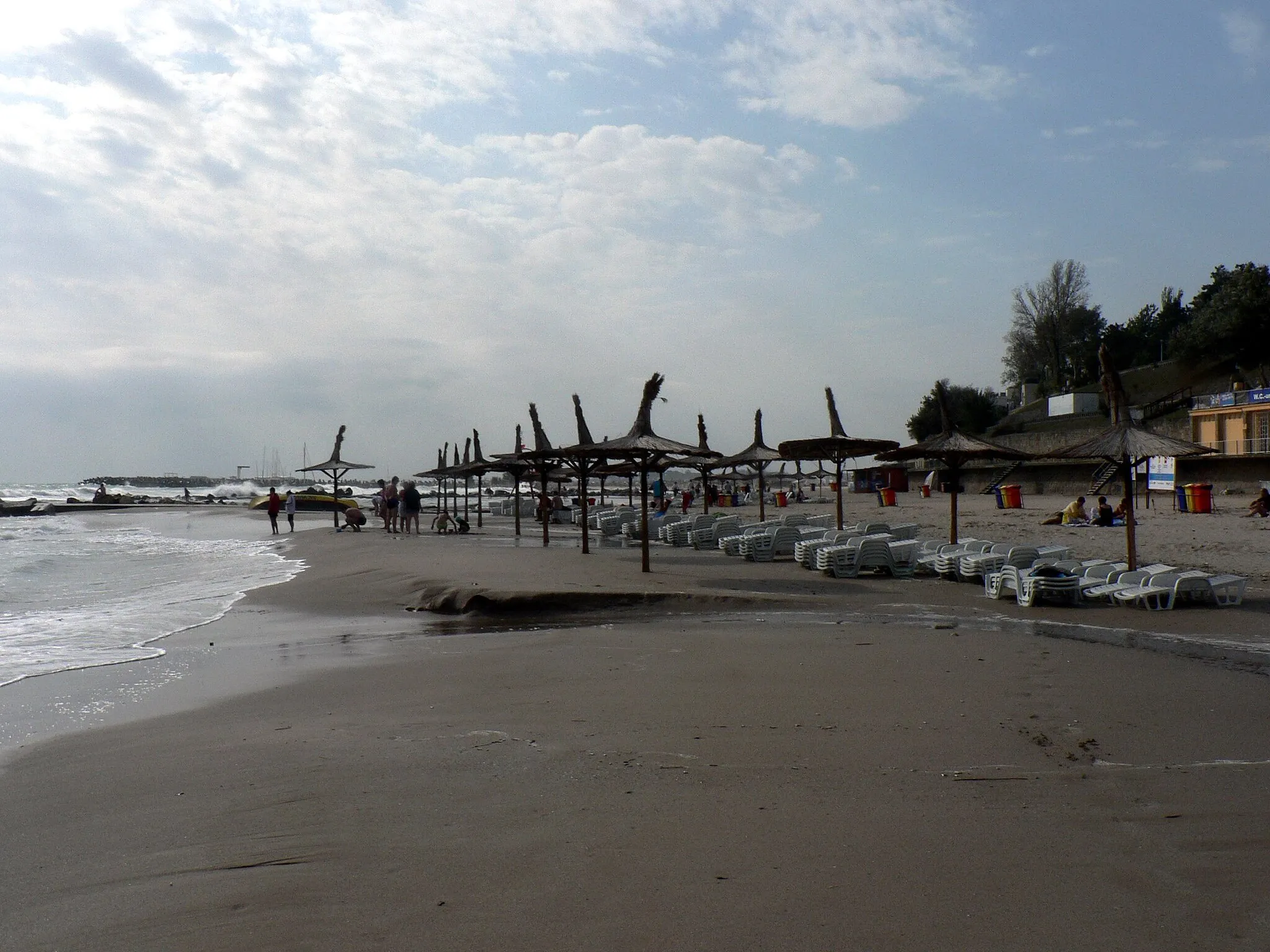 Photo showing: Beach in Eforie Nord