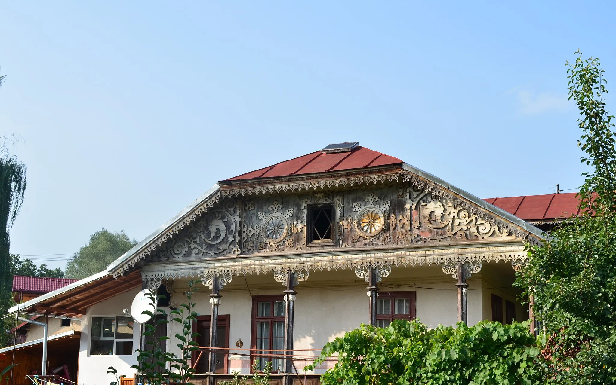 Photo showing: Casa cu prăvălie Ștefan R. Anghel - Poșta veche, Str. 23 August nr. 29, Slănic, Prahova