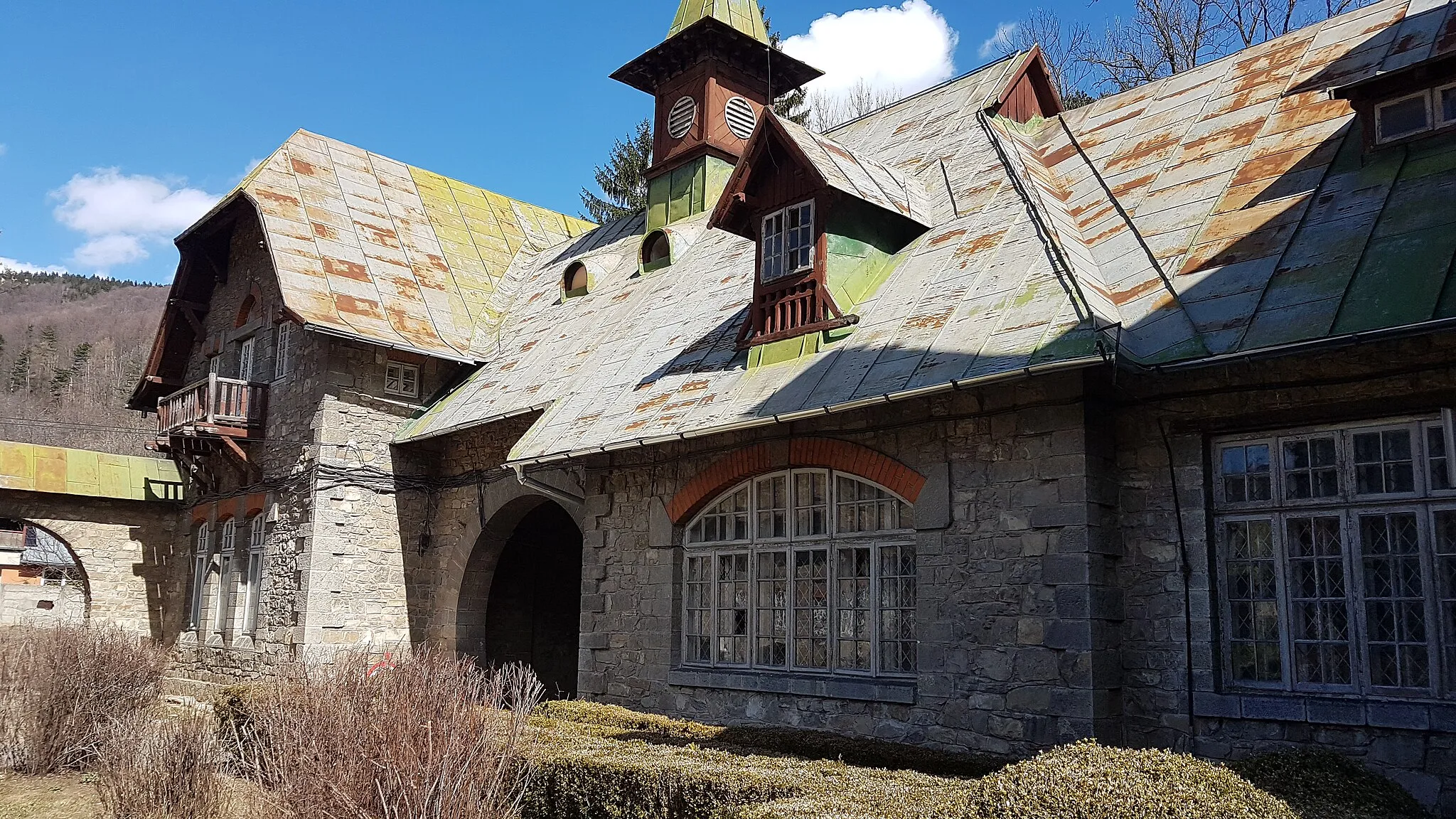 Photo showing: Historical Heritage Posada Castle in Comarnic City - Romania