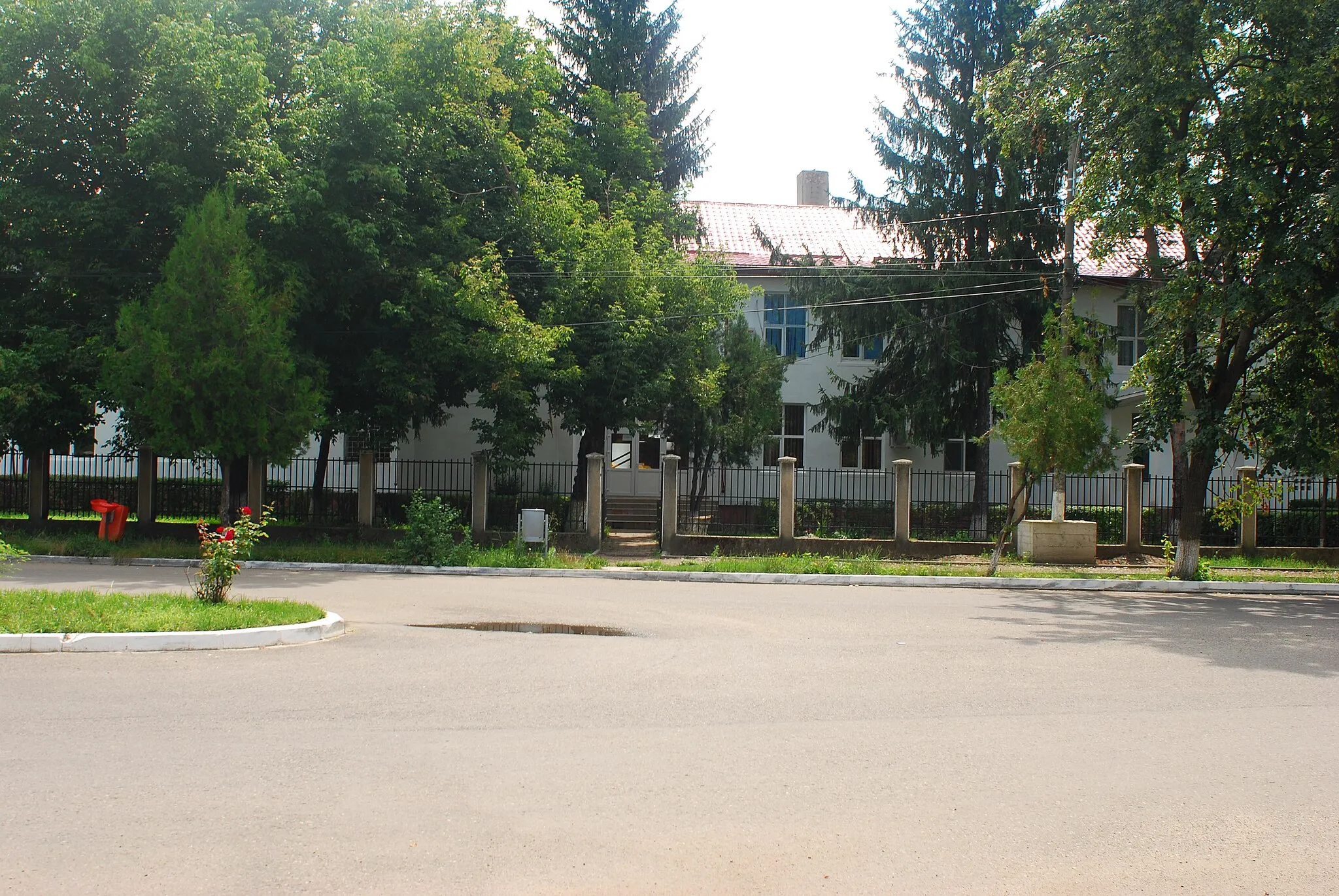 Photo showing: Pogoanele Theoretical High-School in Pogoanele, Buzău County, Romania