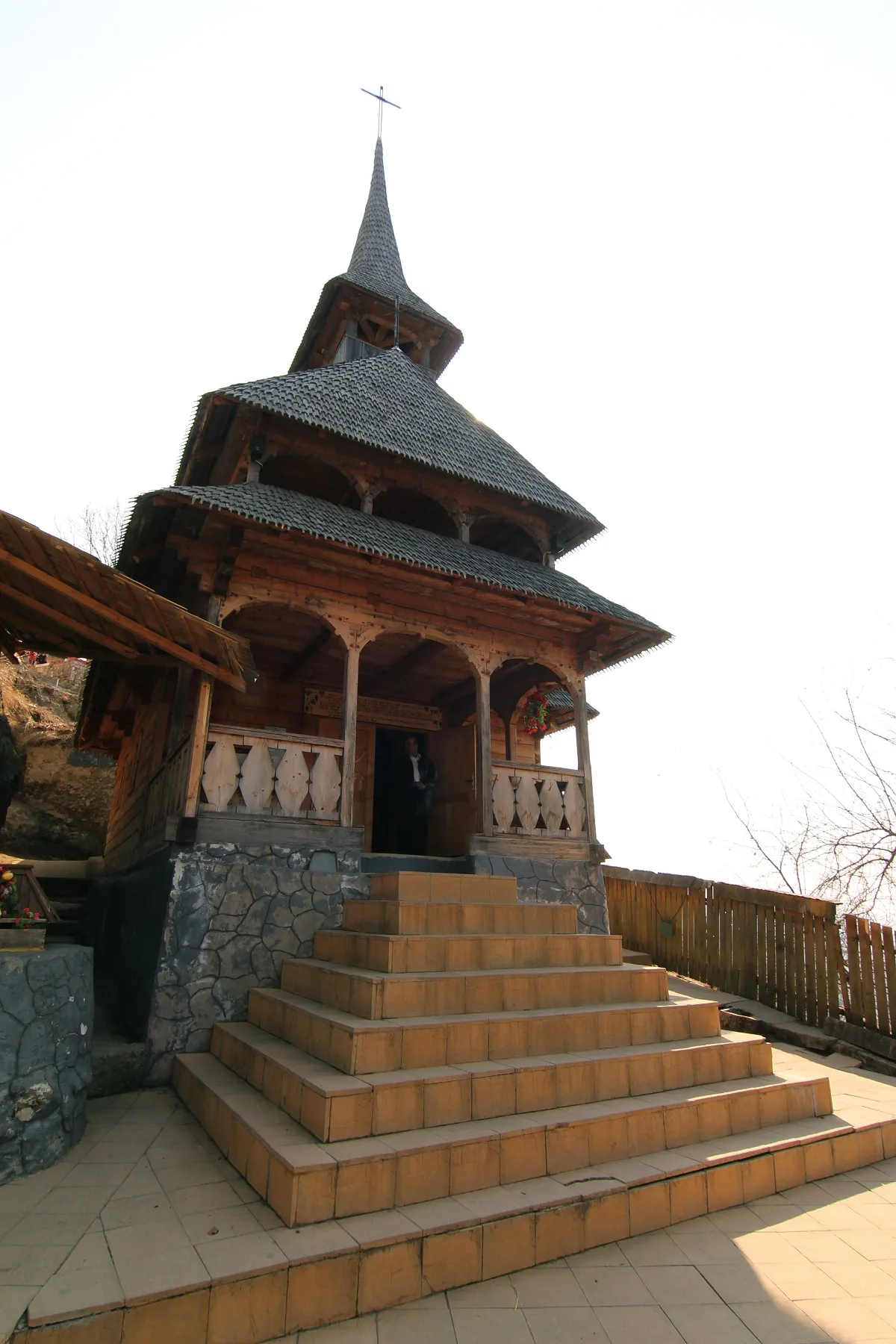 Photo showing: Schitul Negru Vodă: Biserica