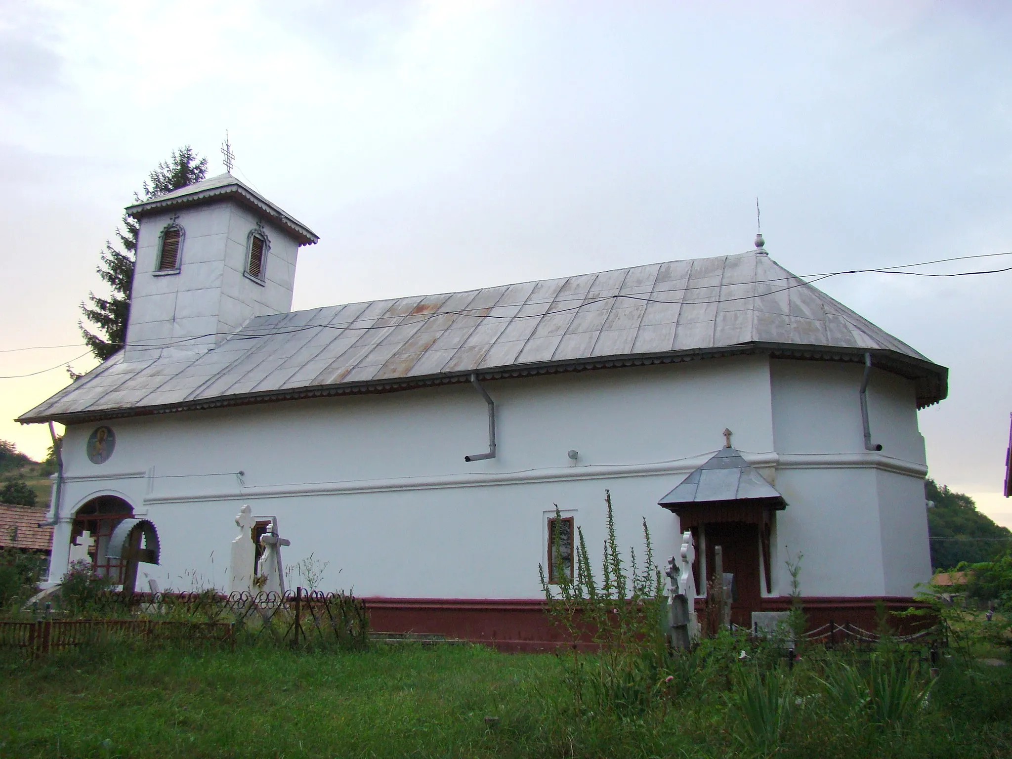 Photo showing: Biserica "Intrarea în Biserică a Maicii Domnului", sat Ceparii Ungureni; comuna Cepari, județul Argeș