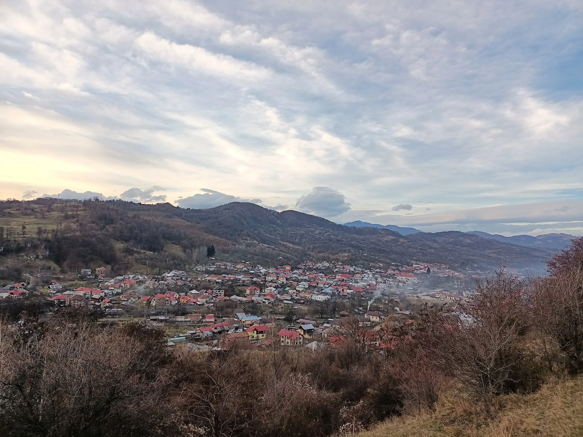 Photo showing: Comuna Corbi, vedere de ansamblu