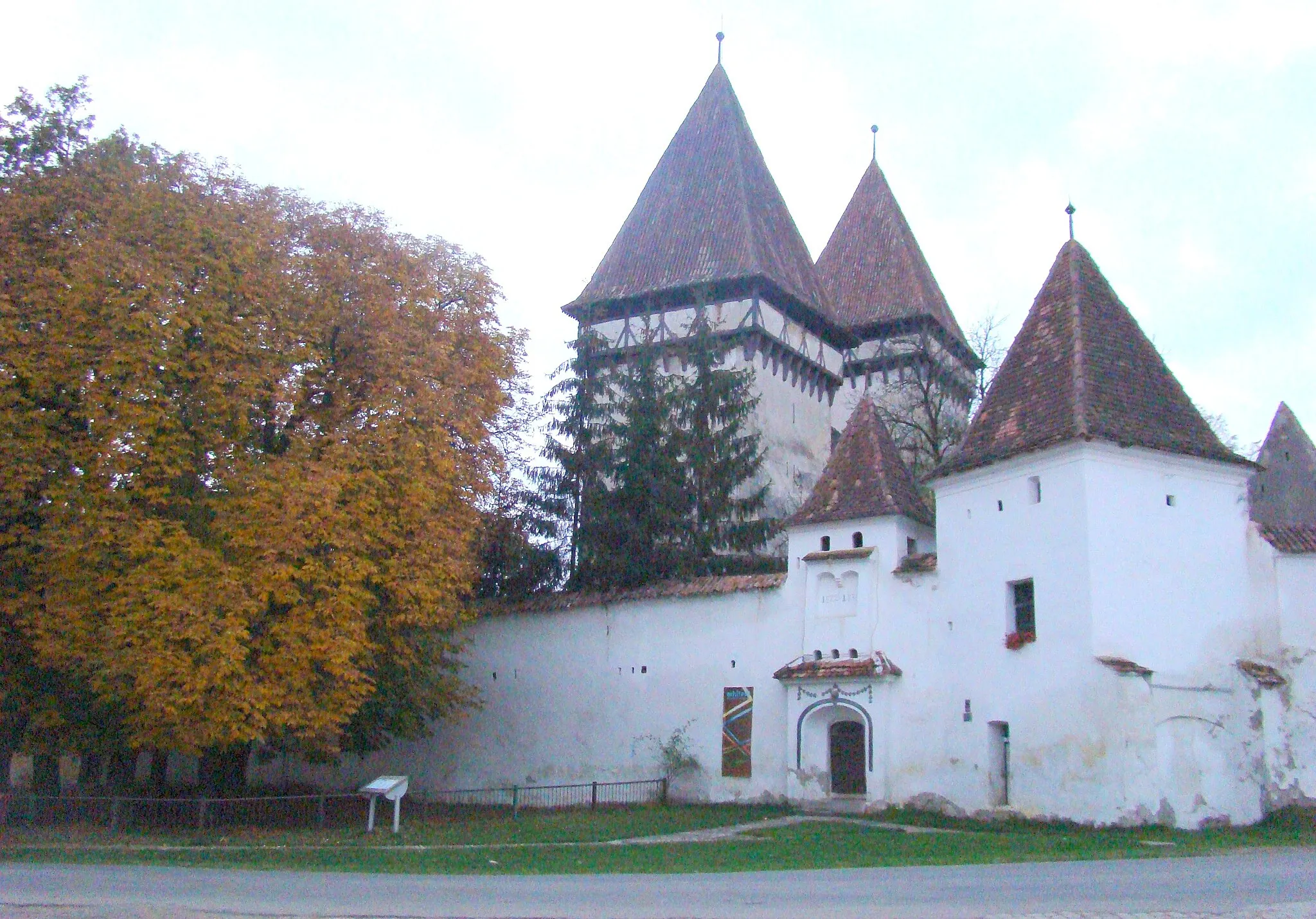 Photo showing: Biserica evanghelică fortificată Dealu Frumos, Sibiu