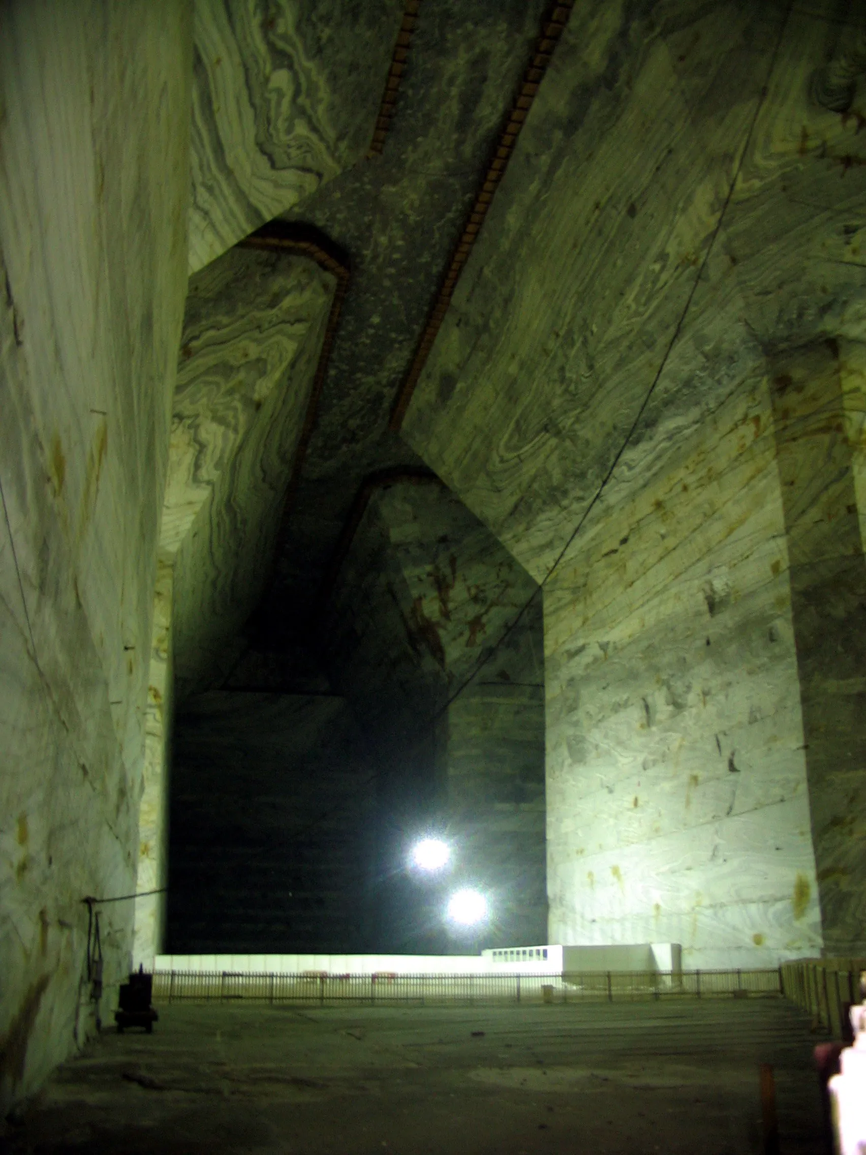 Photo showing: Inside the Unirea salt mine from Slănic, Prahova, Romania
