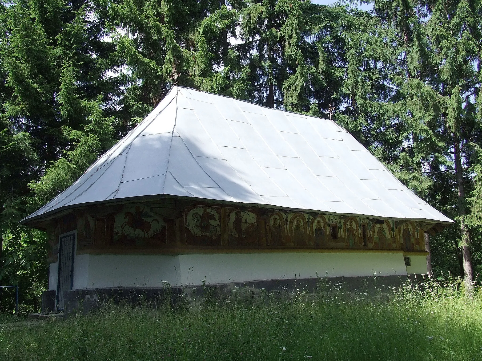 Photo showing: Biserica de lemn din Opătești, județul Vâlcea