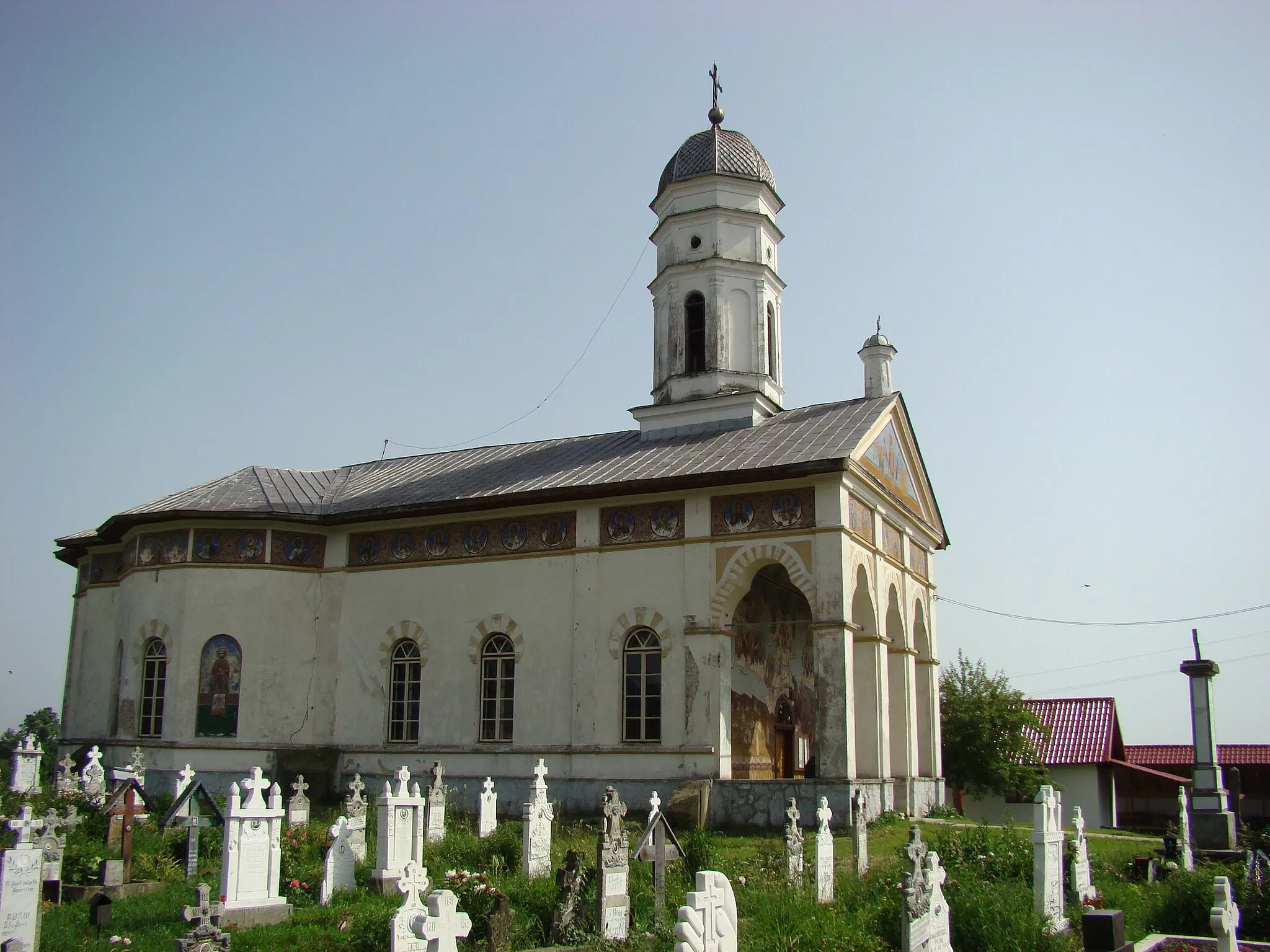 Photo showing: Biserica ortodoxă de zid din Cernădia, județul Gorj
