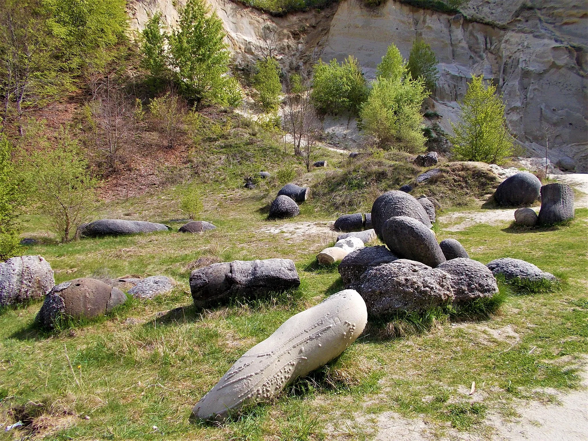 Photo showing: Muzeul Trovanților - Protected area in Vâlcea County, Romania