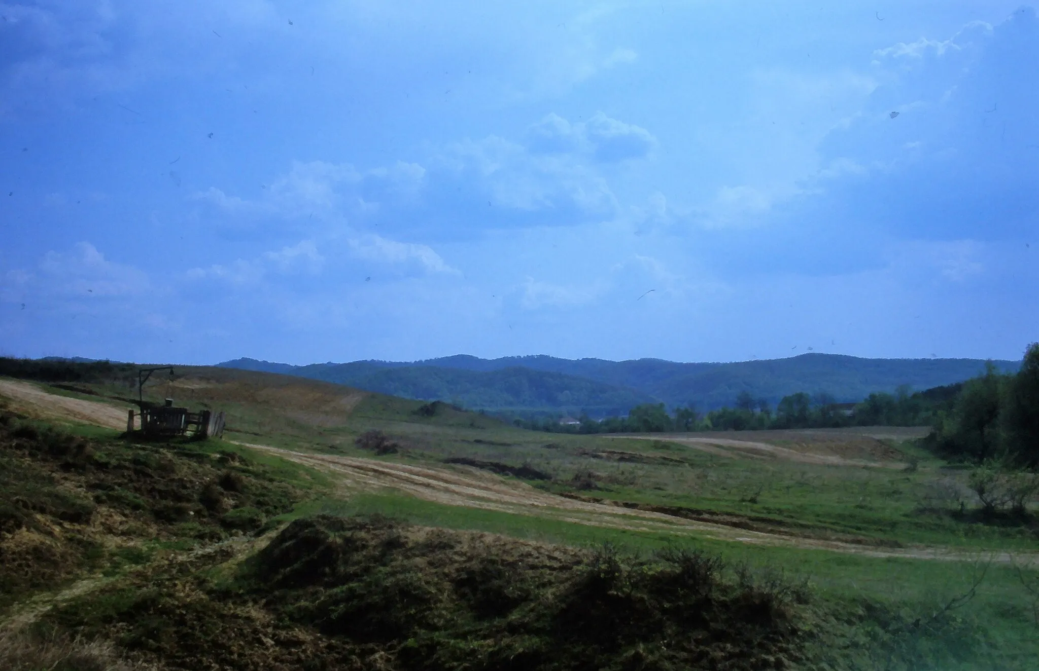 Photo showing: In drum spre Țicleni, Județul Gorj.- România