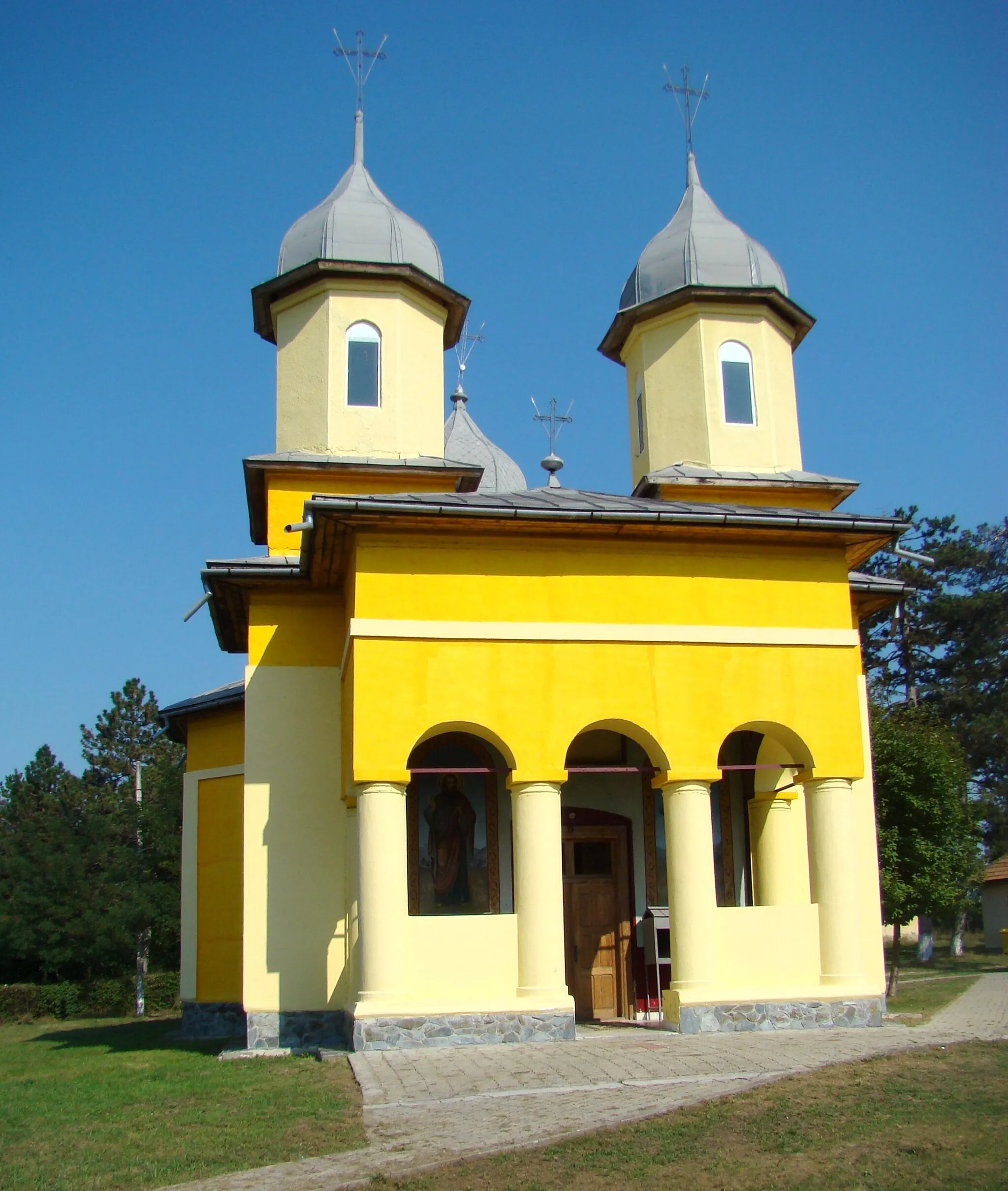 Photo showing: Biserica ortodoxă din Pojogeni, judeţul Gorj