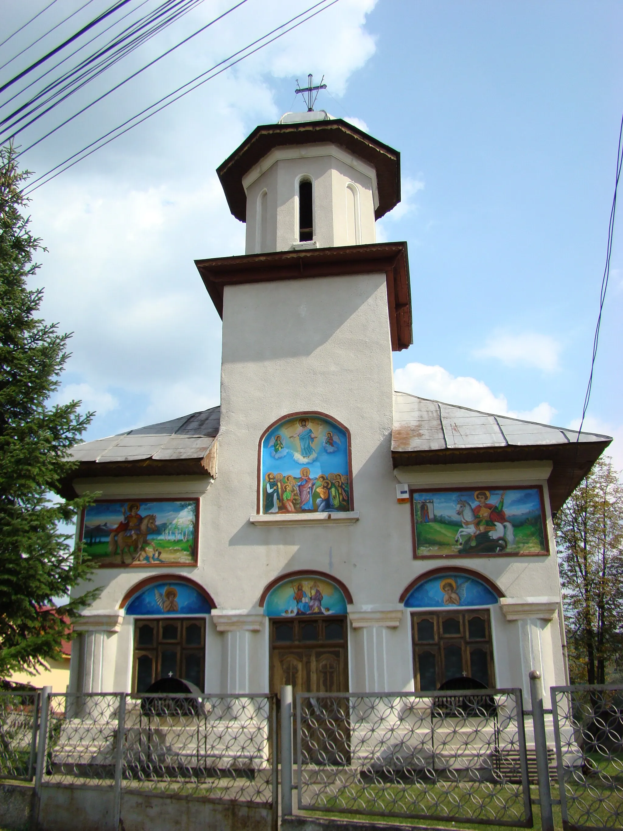 Photo showing: Biserica de lemn „Sf.Voievozi” din Bălănești, Gorj