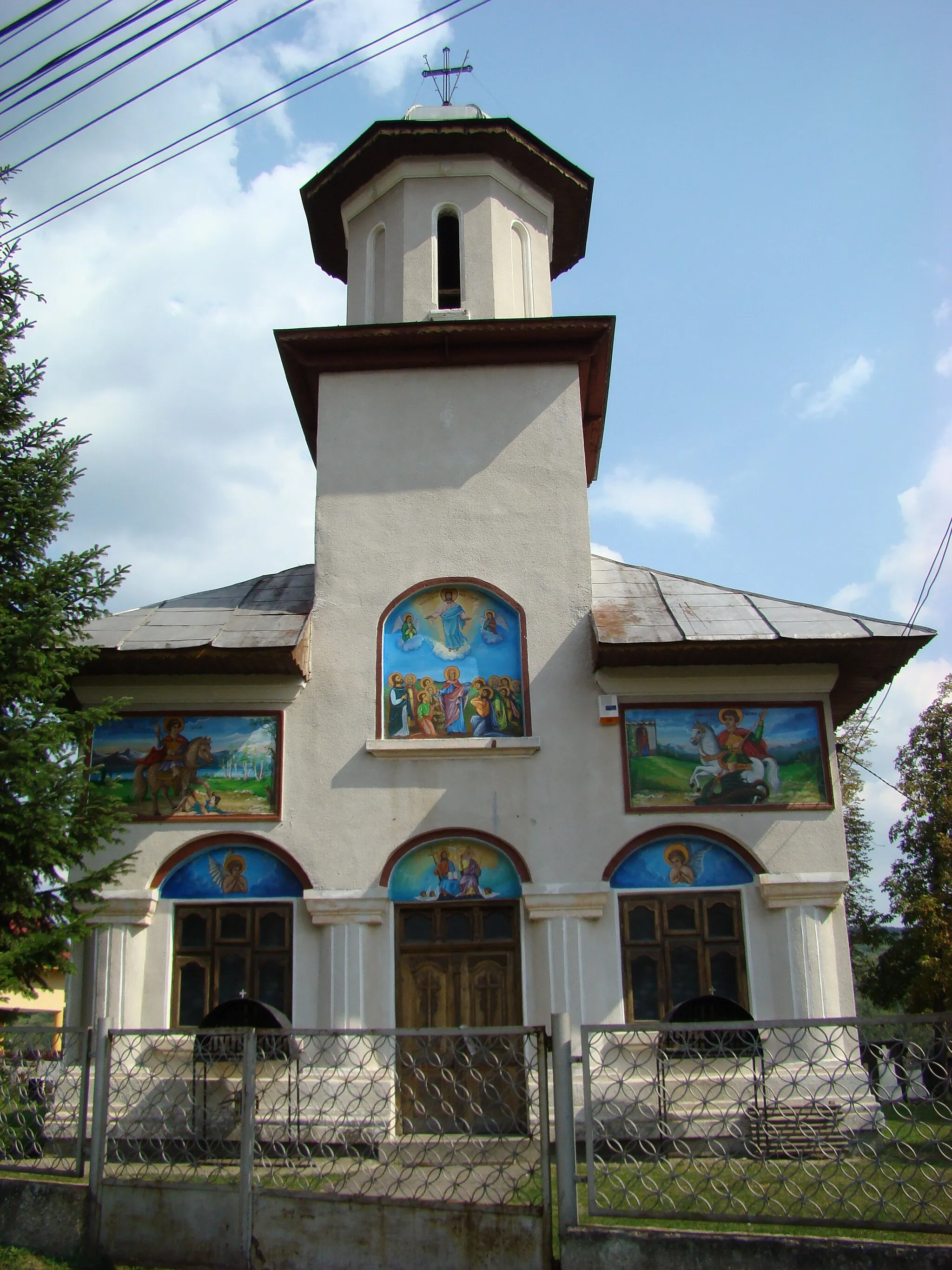 Photo showing: Biserica de lemn „Sf.Voievozi” din Bălănești, Gorj