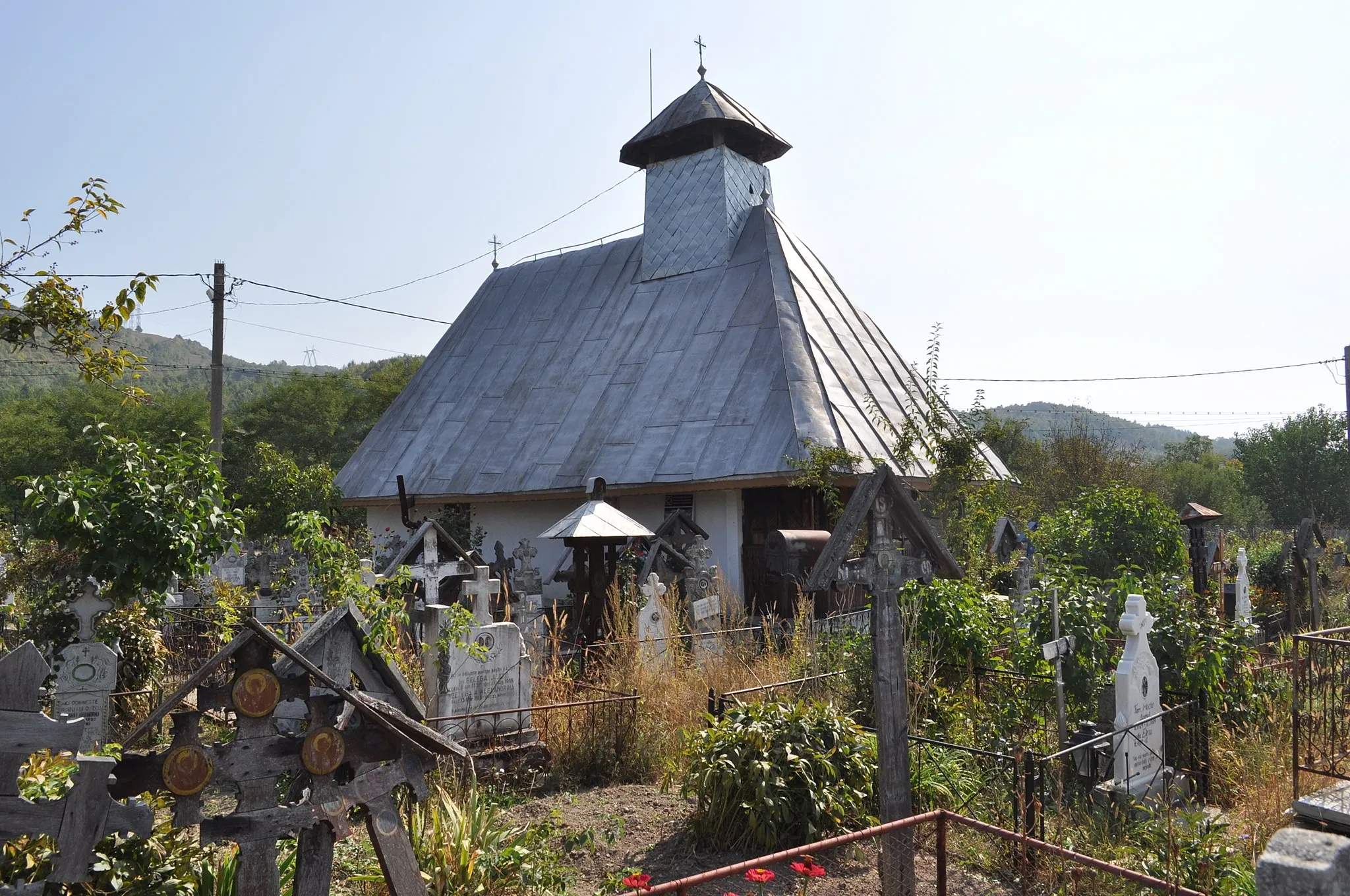 Photo showing: Biserica de lemn din Ciocadia, județul Gorj