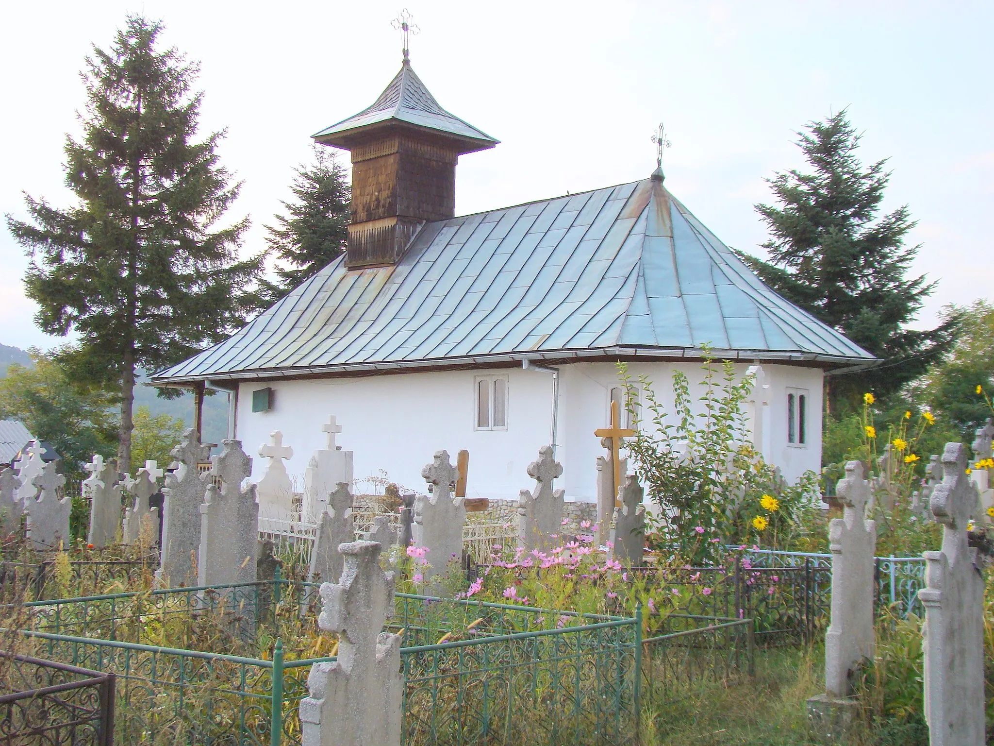 Photo showing: Biserica de lemn „Cuvioasa Paraschiva” din Bumbești-Pițic, județul Gorj